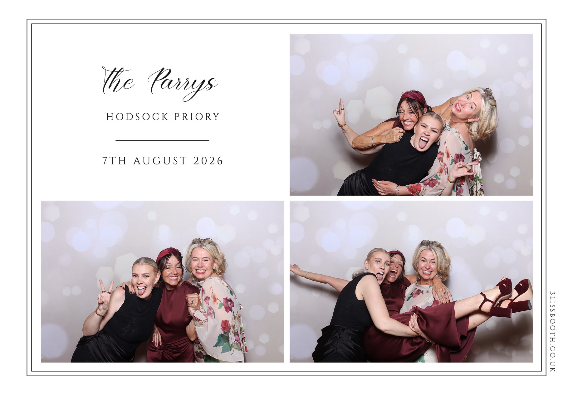 The Parry's | View more photos from the event at gallery.blissbooth.co.uk/u/BlissBooth/The-Parrys