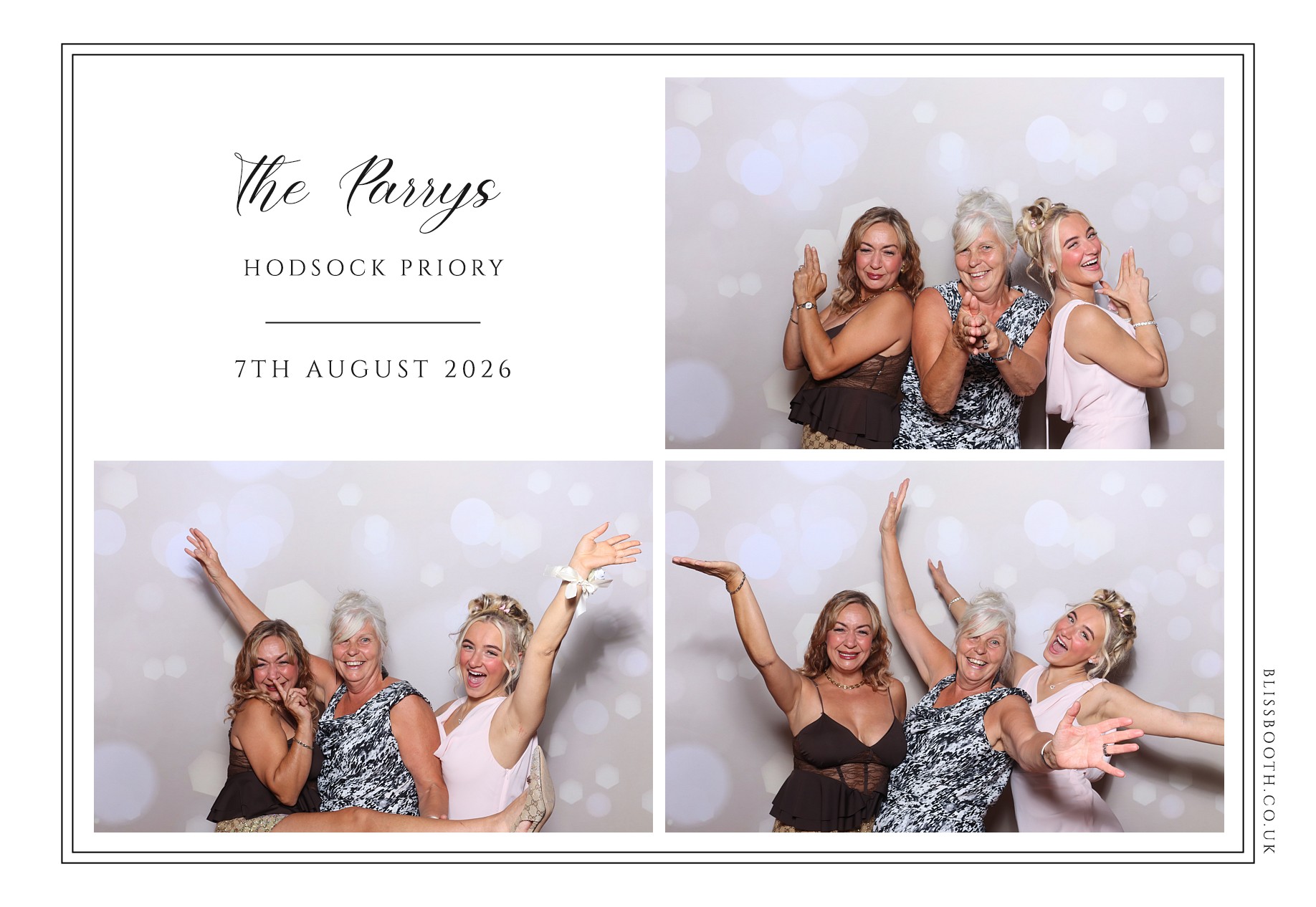 The Parry's | View more photos from the event at gallery.blissbooth.co.uk/u/BlissBooth/The-Parrys