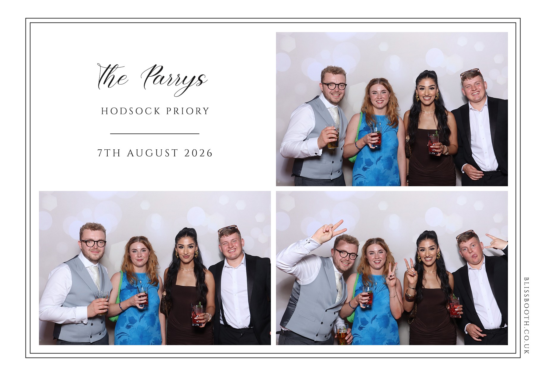 The Parry's | View more photos from the event at gallery.blissbooth.co.uk/u/BlissBooth/The-Parrys