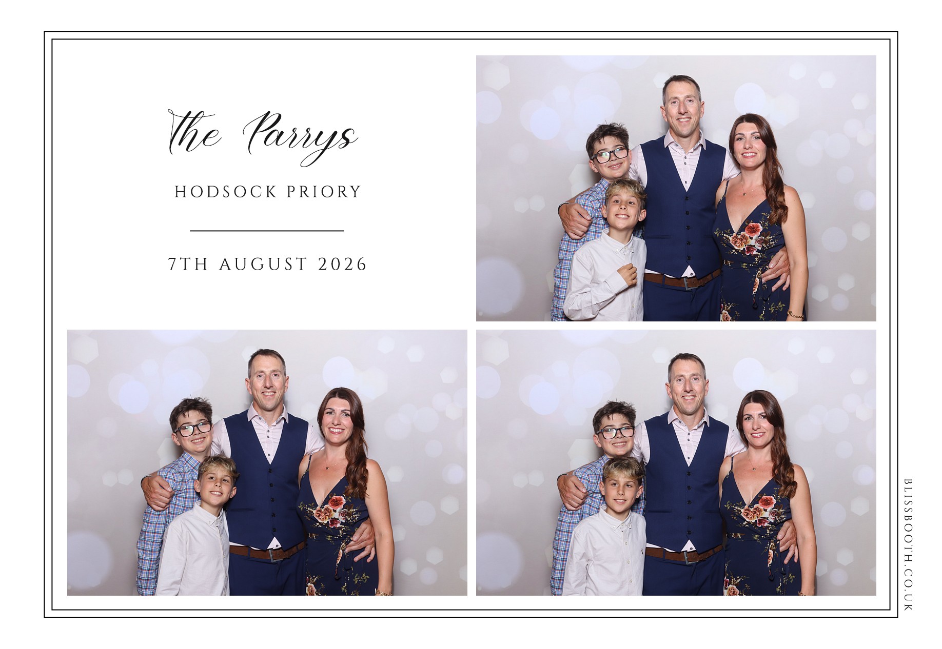 The Parry's | View more photos from the event at gallery.blissbooth.co.uk/u/BlissBooth/The-Parrys