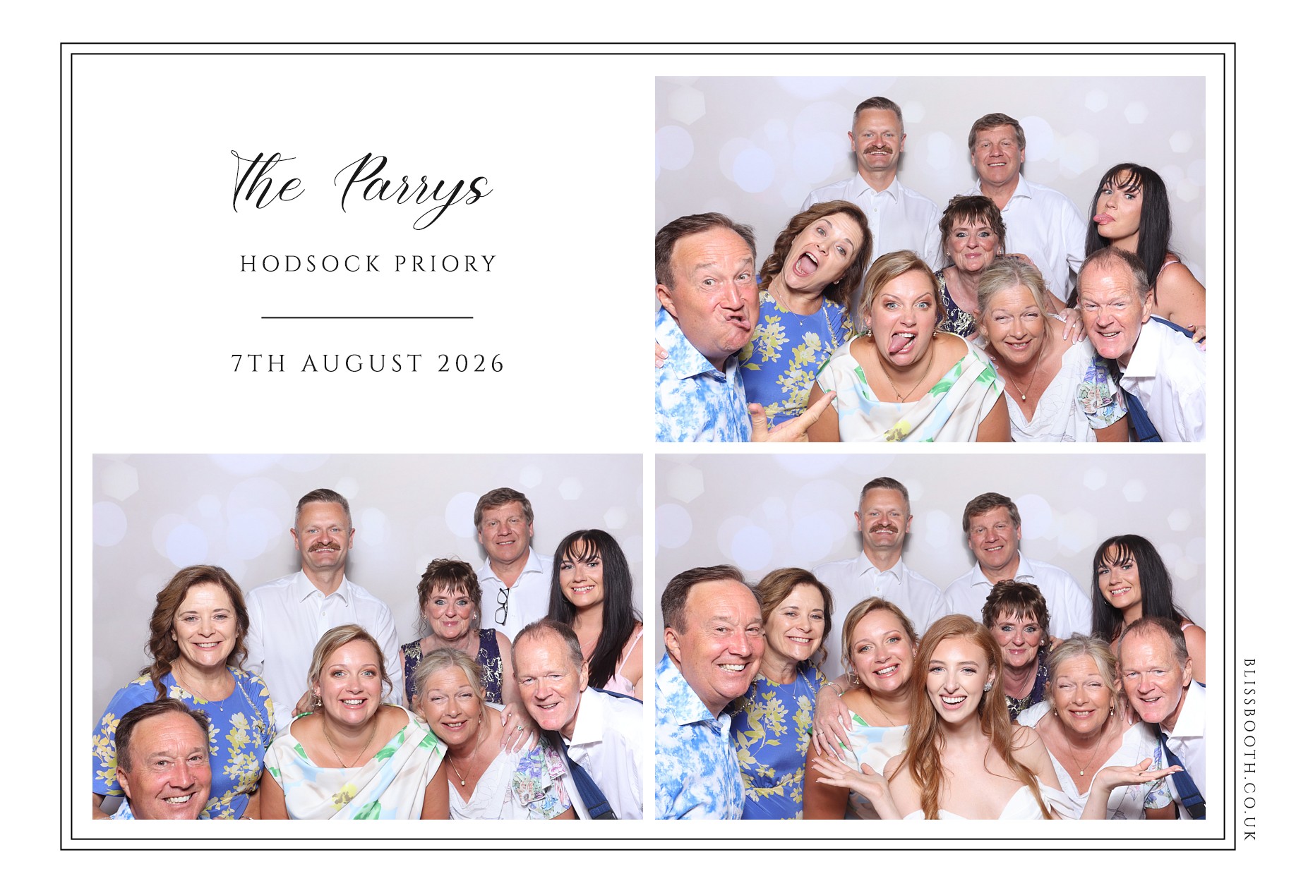 The Parry's | View more photos from the event at gallery.blissbooth.co.uk/u/BlissBooth/The-Parrys