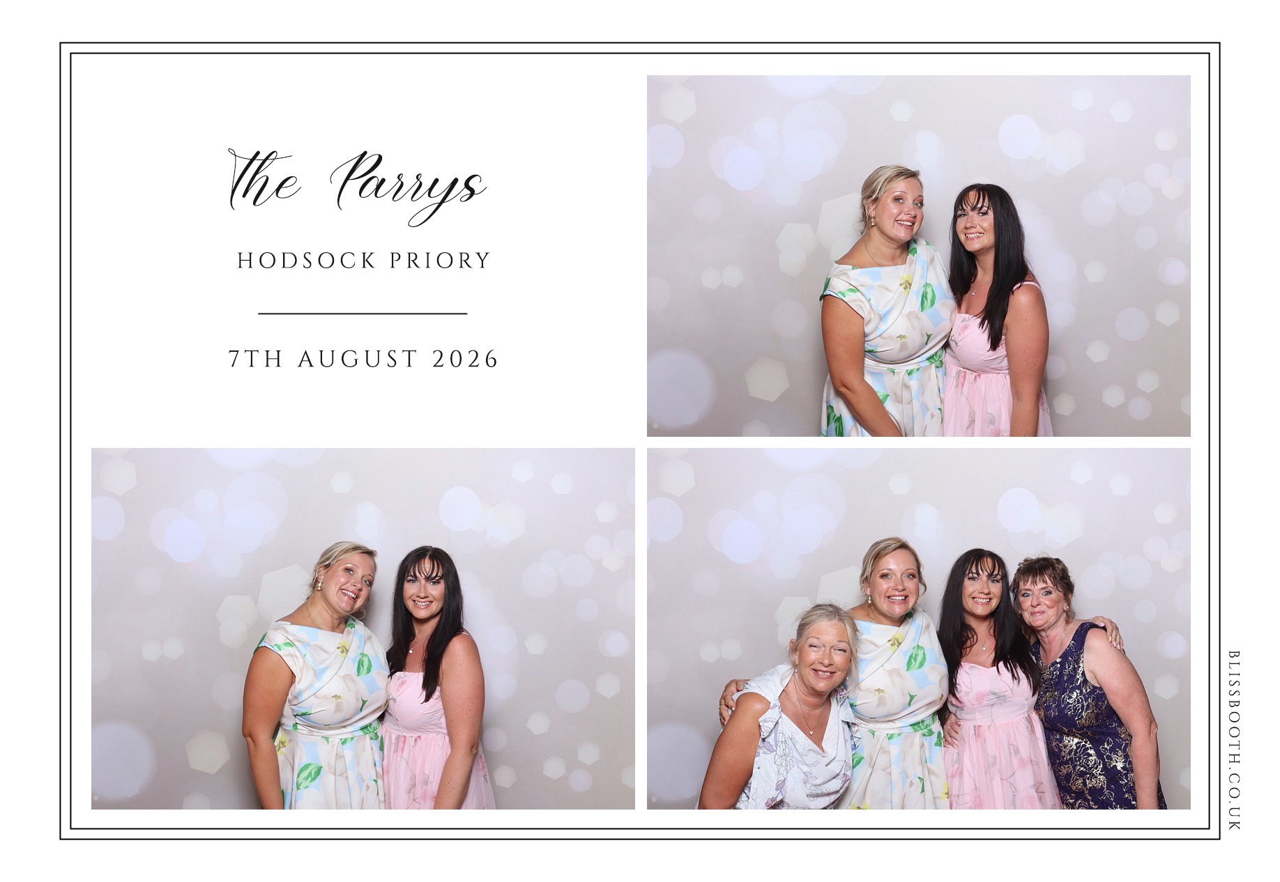 The Parry's | View more photos from the event at gallery.blissbooth.co.uk/u/BlissBooth/The-Parrys