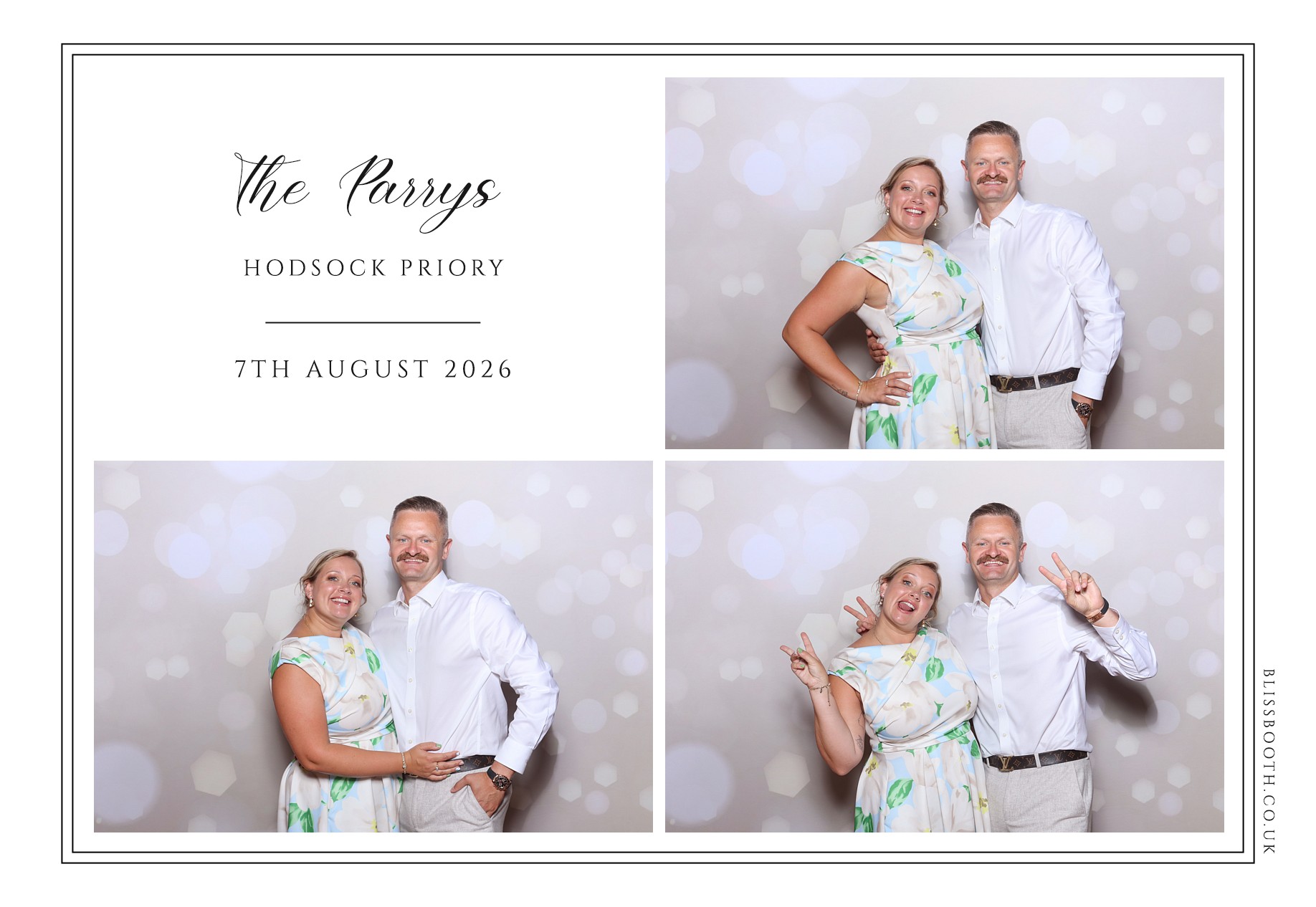 The Parry's | View more photos from the event at gallery.blissbooth.co.uk/u/BlissBooth/The-Parrys
