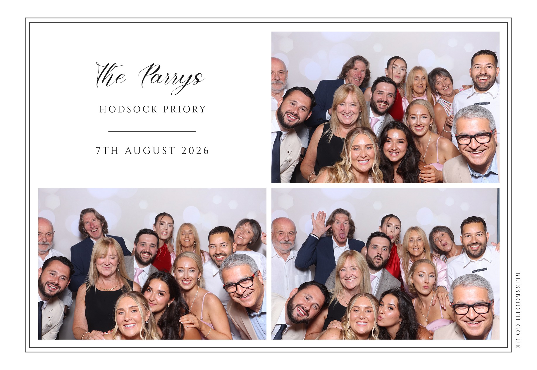 The Parry's | View more photos from the event at gallery.blissbooth.co.uk/u/BlissBooth/The-Parrys