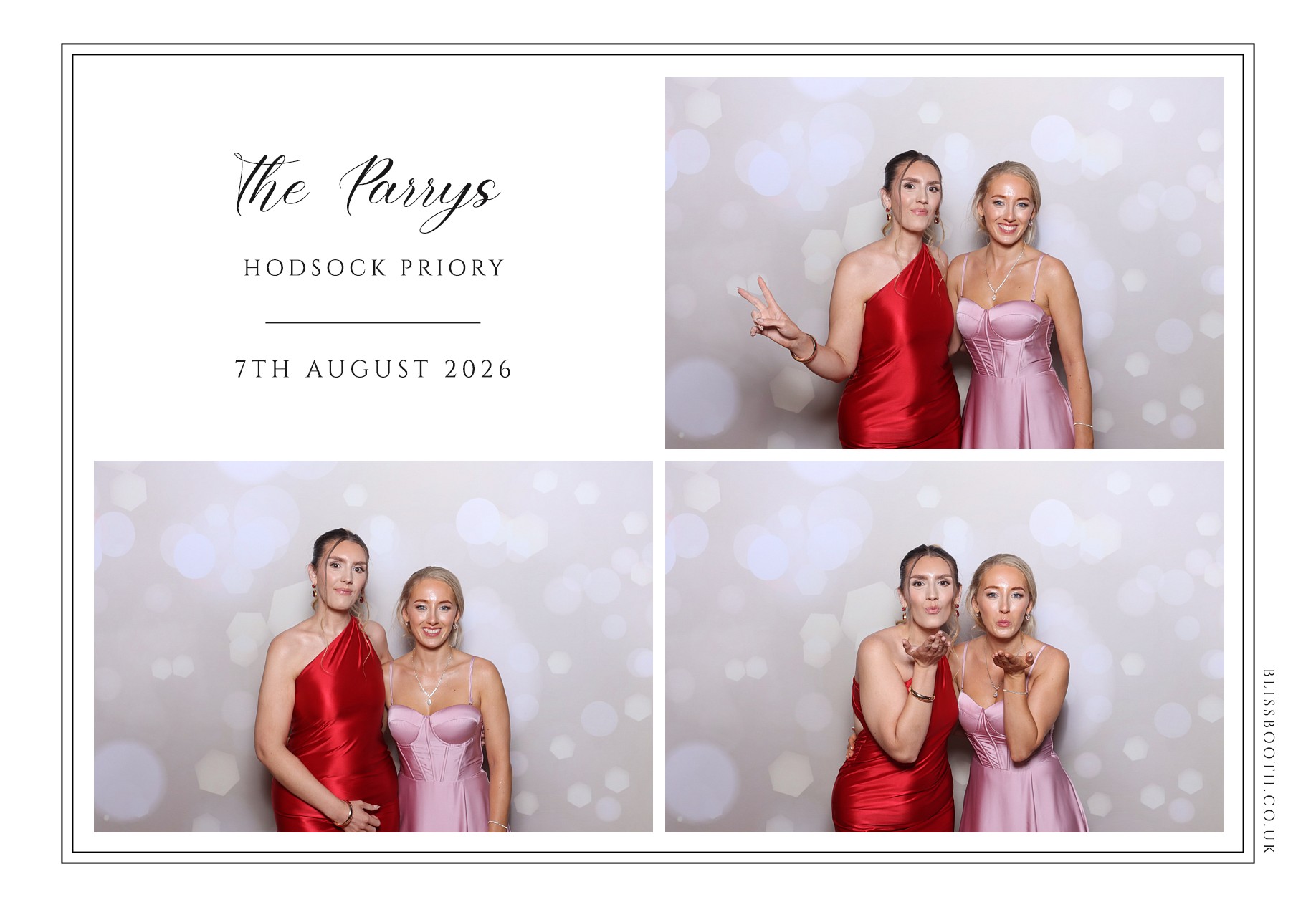 The Parry's | View more photos from the event at gallery.blissbooth.co.uk/u/BlissBooth/The-Parrys
