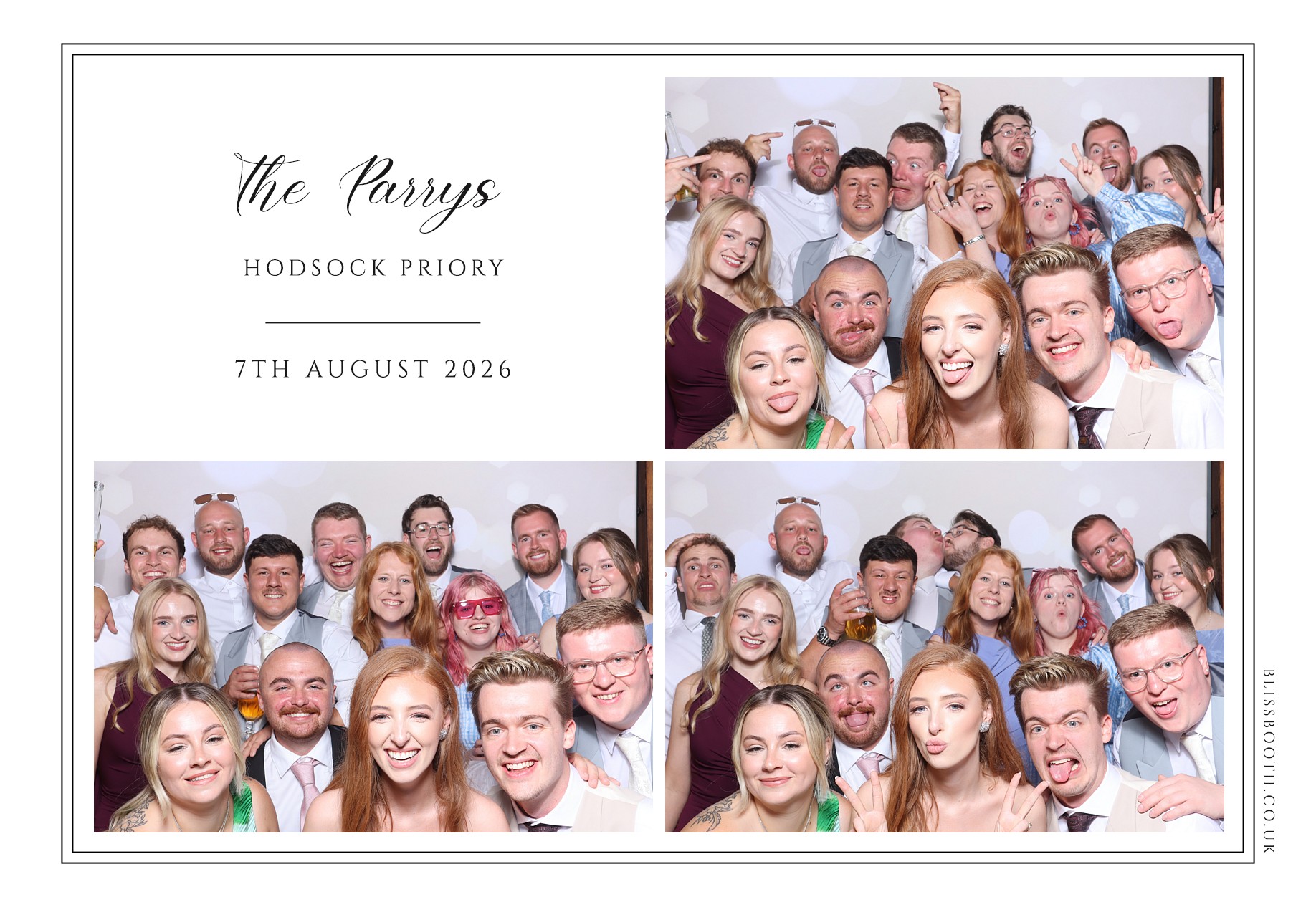 The Parry's | View more photos from the event at gallery.blissbooth.co.uk/u/BlissBooth/The-Parrys