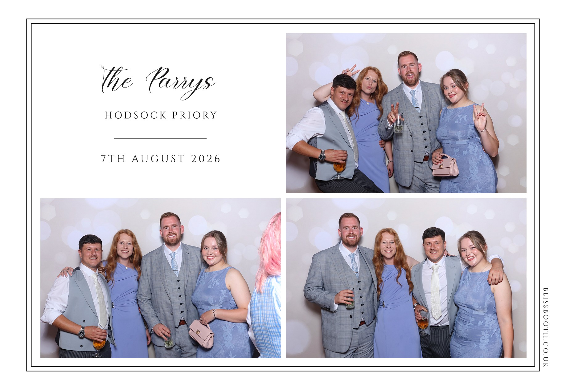 The Parry's | View more photos from the event at gallery.blissbooth.co.uk/u/BlissBooth/The-Parrys