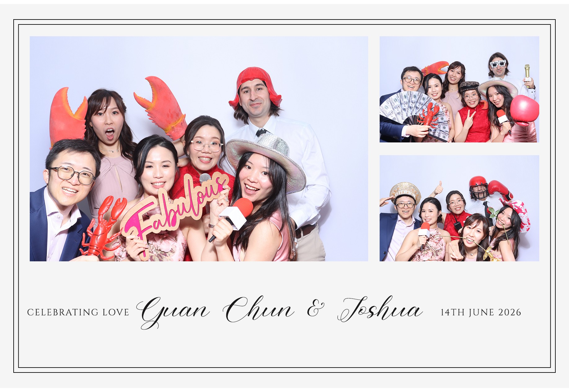 Yuan Chun & Joshua | View more photos from the event at gallery.blissbooth.co.uk/u/BlissBooth/Yuan-Chun-Joshua