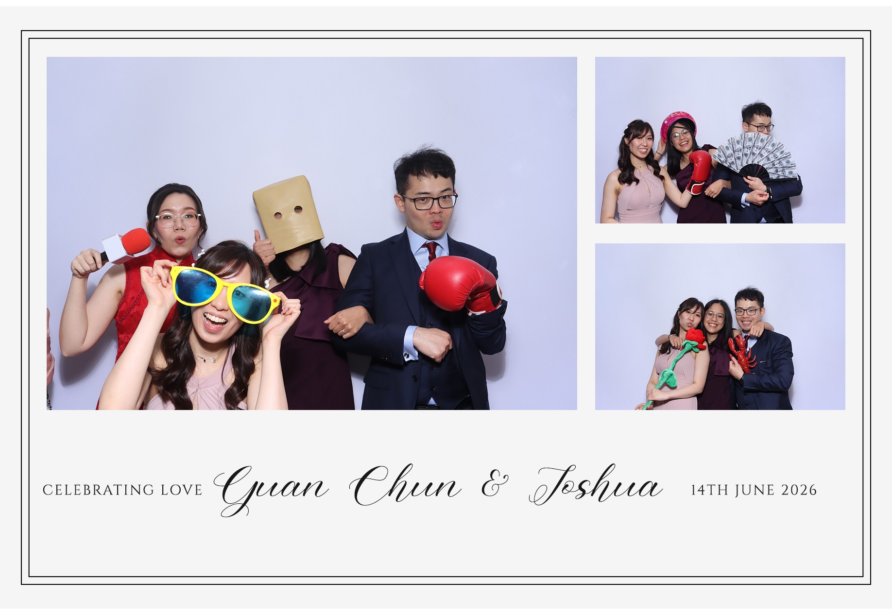 Yuan Chun & Joshua | View more photos from the event at gallery.blissbooth.co.uk/u/BlissBooth/Yuan-Chun-Joshua