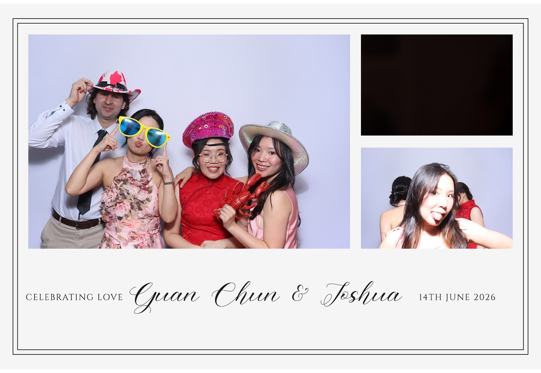 Yuan Chun & Joshua | View more photos from the event at gallery.blissbooth.co.uk/u/BlissBooth/Yuan-Chun-Joshua