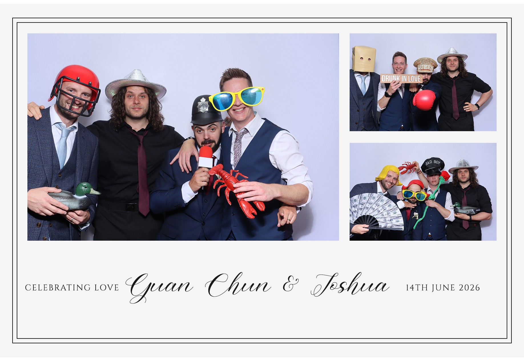 Yuan Chun & Joshua | View more photos from the event at gallery.blissbooth.co.uk/u/BlissBooth/Yuan-Chun-Joshua