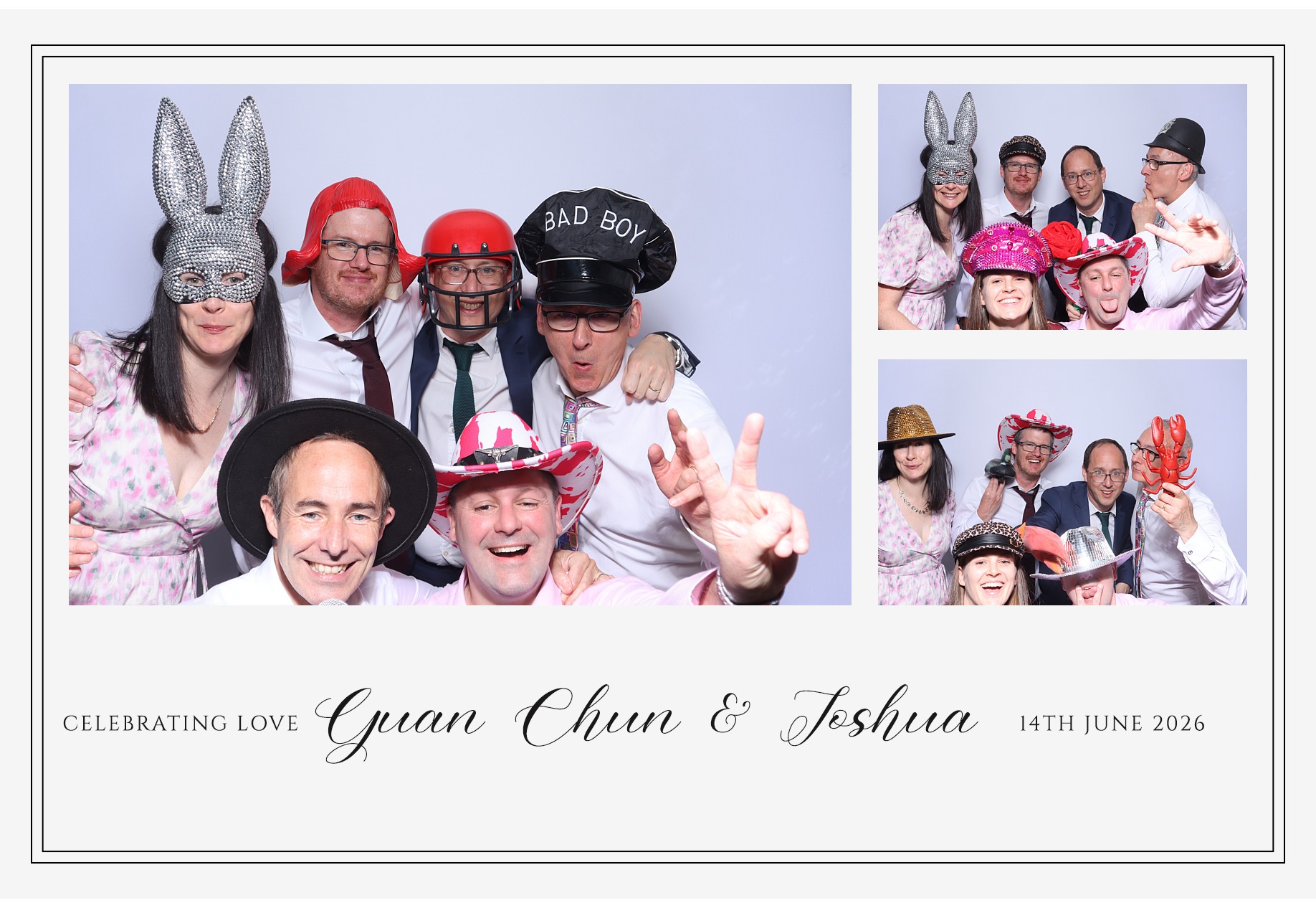 Yuan Chun & Joshua | View more photos from the event at gallery.blissbooth.co.uk/u/BlissBooth/Yuan-Chun-Joshua