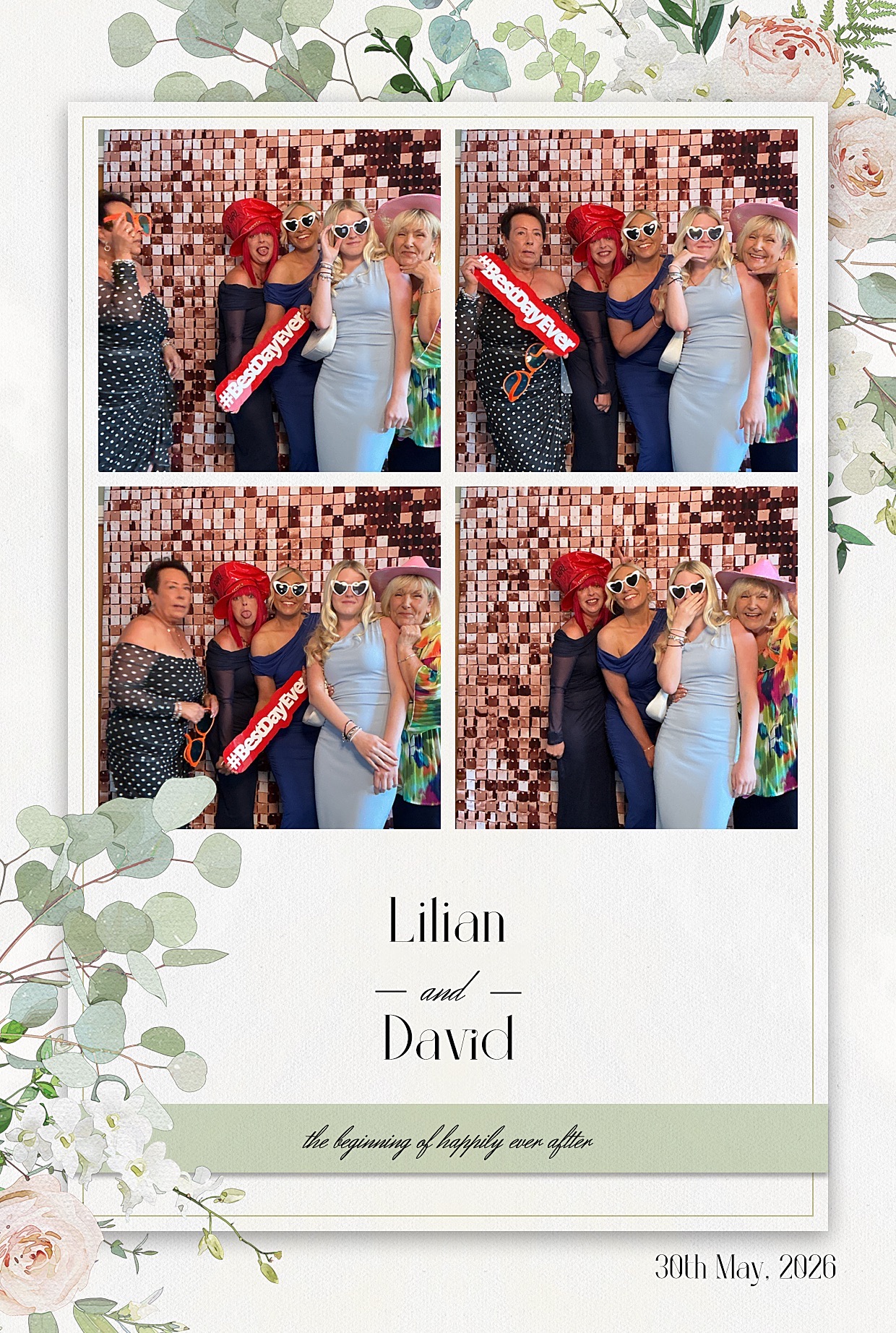 lilian and David | View more photos from the event at gallery.blissbooth.co.uk/u/BlissBooth/lilian-and-David