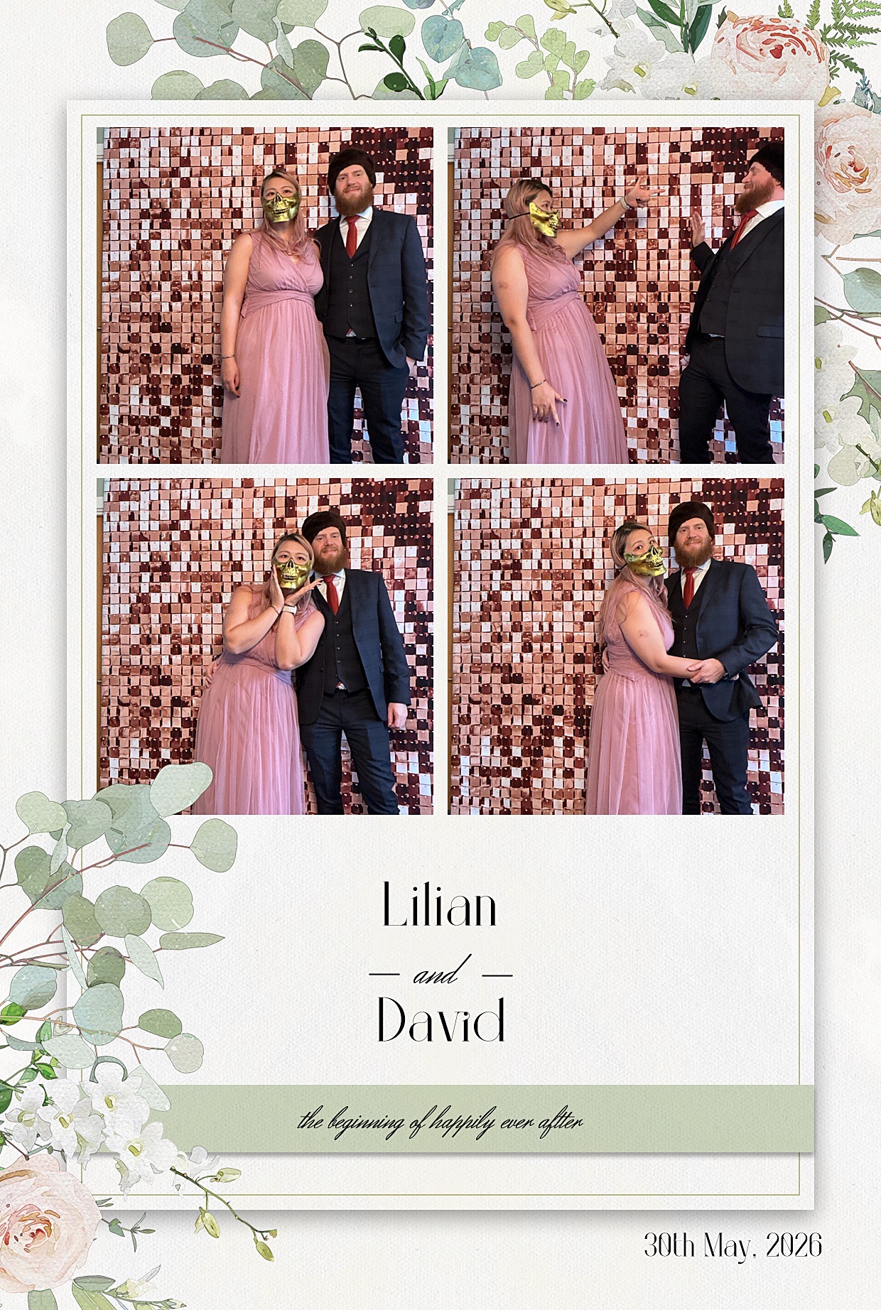 lilian and David | View more photos from the event at gallery.blissbooth.co.uk/u/BlissBooth/lilian-and-David