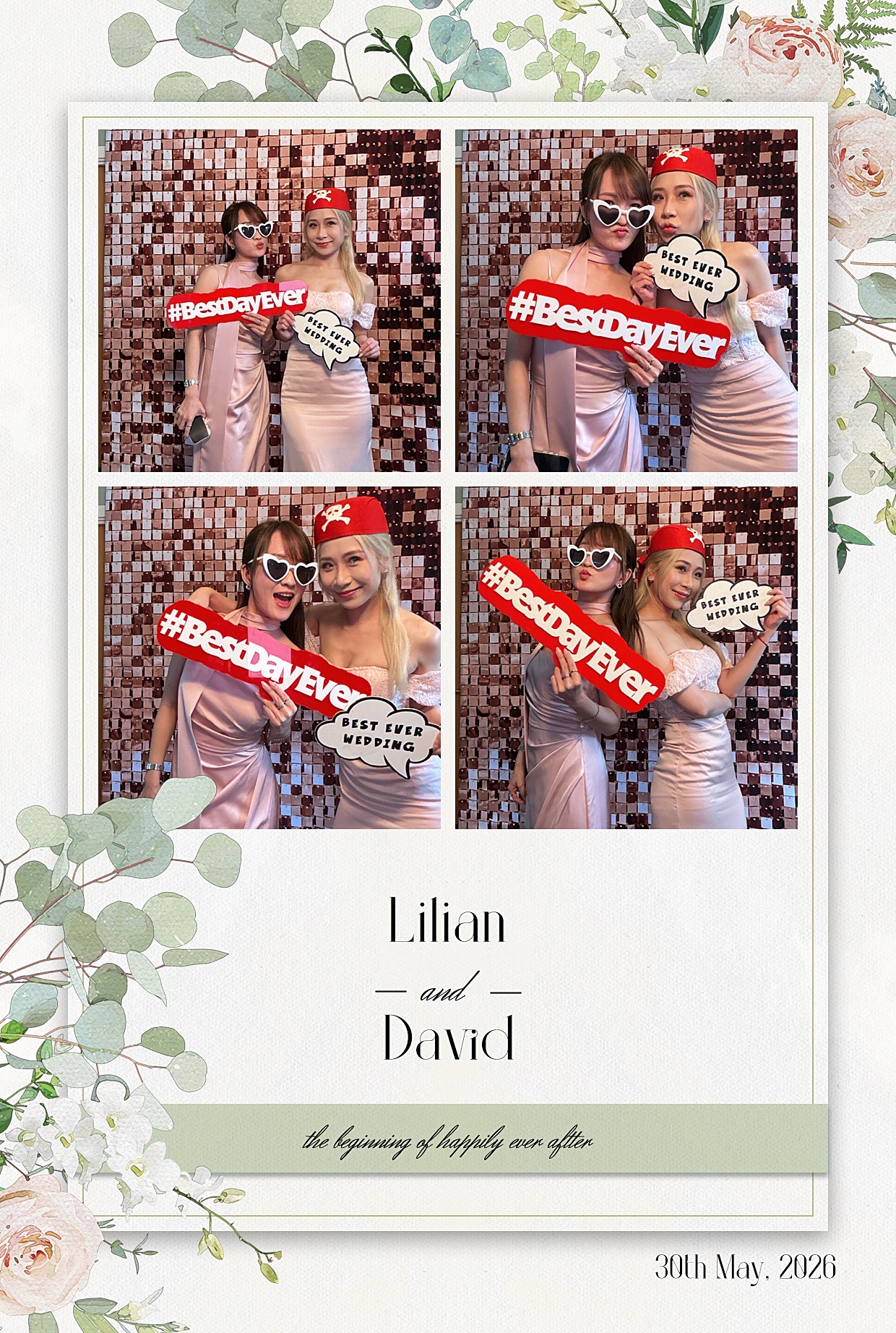lilian and David | View more photos from the event at gallery.blissbooth.co.uk/u/BlissBooth/lilian-and-David