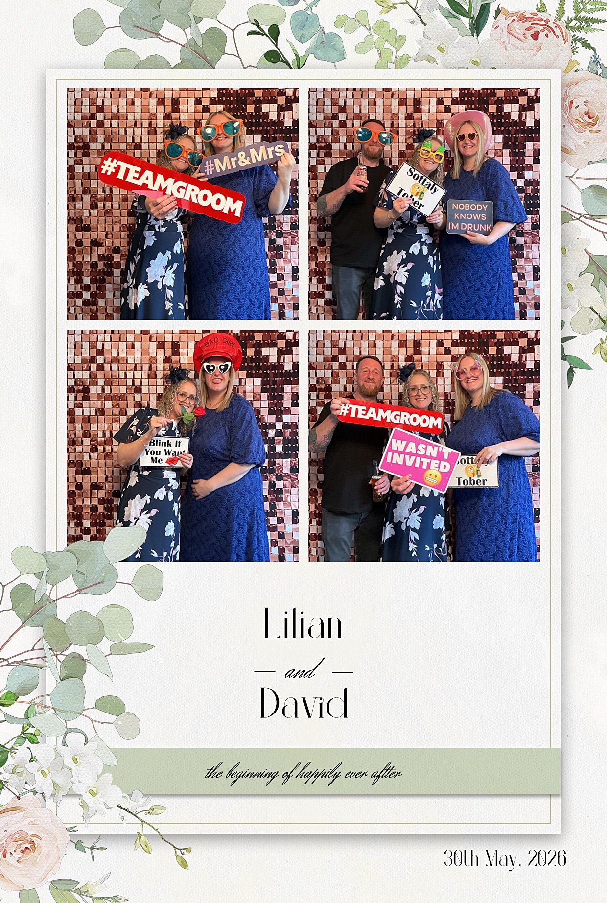 lilian and David | View more photos from the event at gallery.blissbooth.co.uk/u/BlissBooth/lilian-and-David