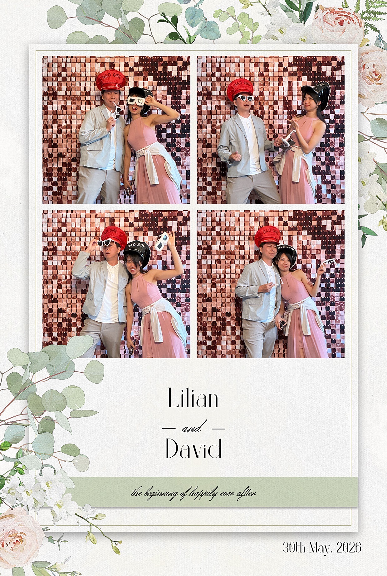 lilian and David | View more photos from the event at gallery.blissbooth.co.uk/u/BlissBooth/lilian-and-David