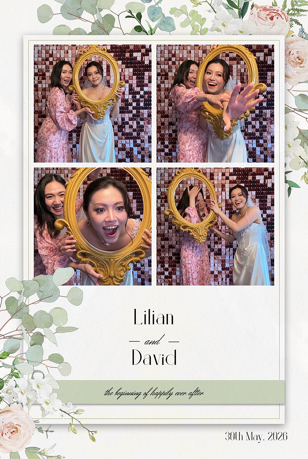 lilian and David | View more photos from the event at gallery.blissbooth.co.uk/u/BlissBooth/lilian-and-David