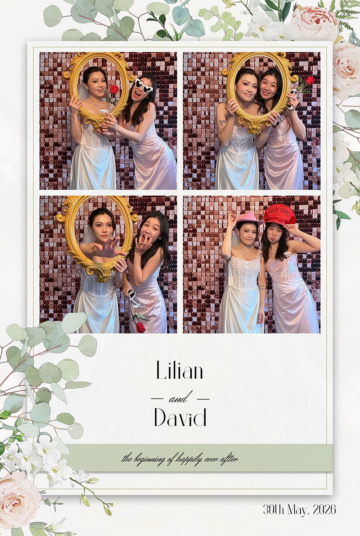 lilian and David | View more photos from the event at gallery.blissbooth.co.uk/u/BlissBooth/lilian-and-David
