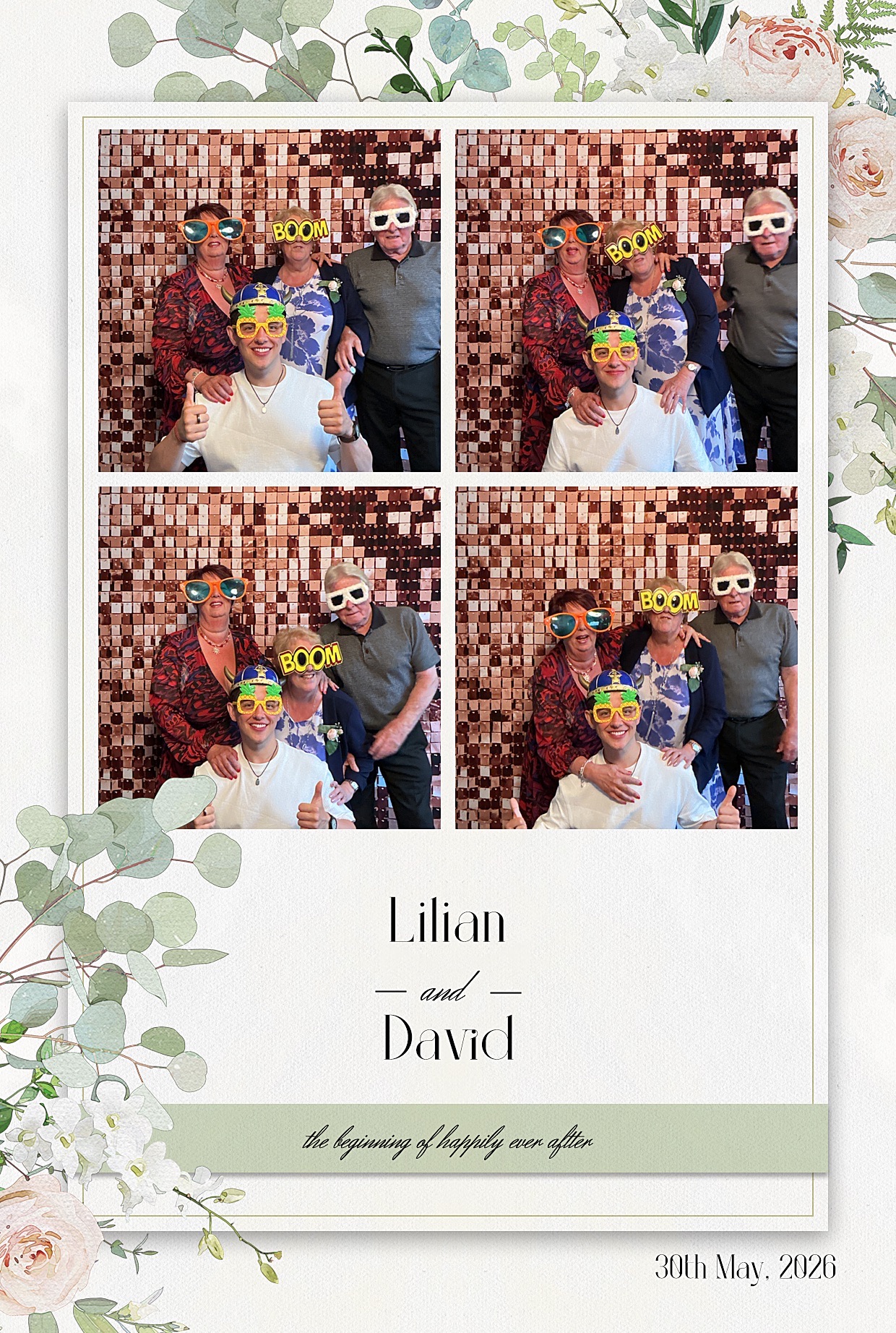 lilian and David | View more photos from the event at gallery.blissbooth.co.uk/u/BlissBooth/lilian-and-David