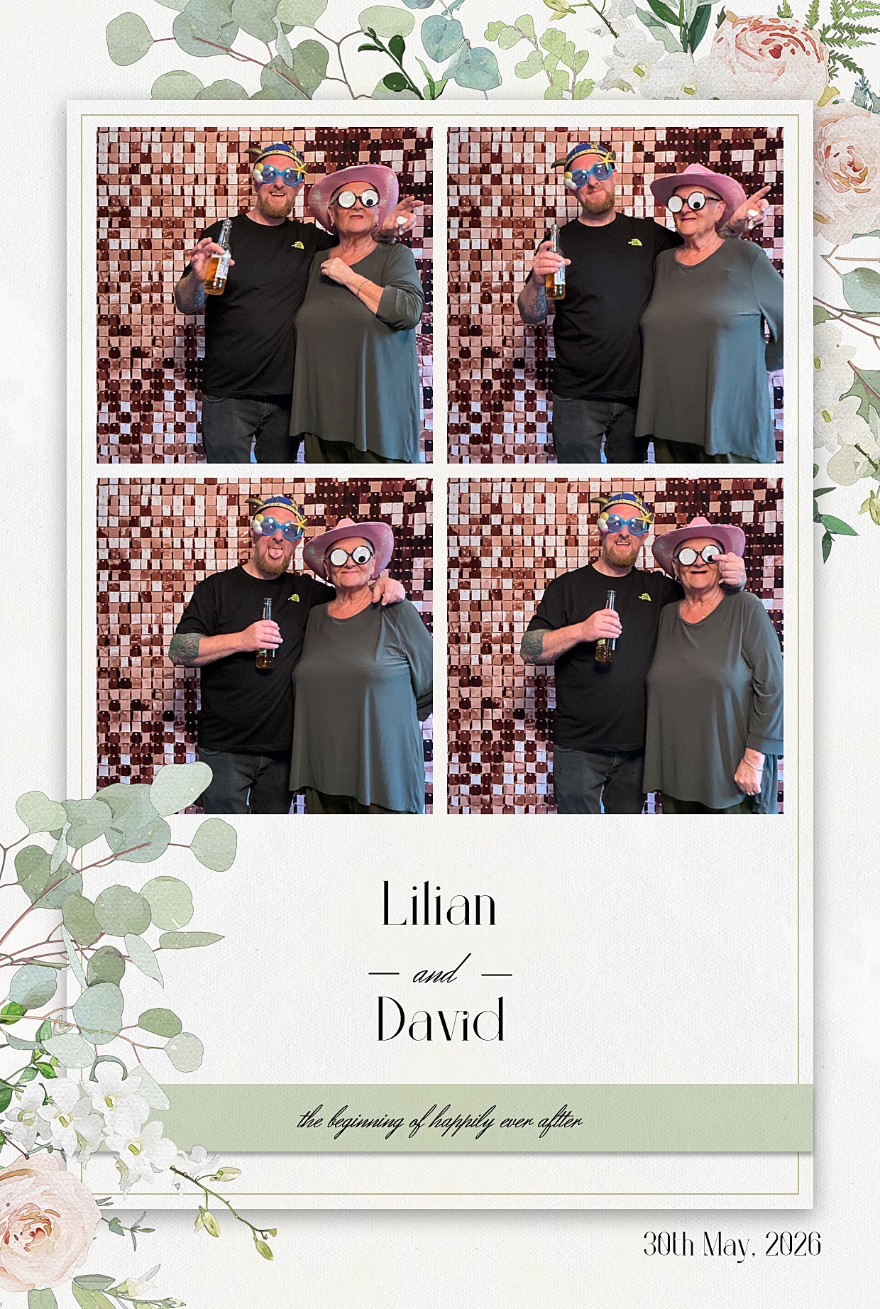 lilian and David | View more photos from the event at gallery.blissbooth.co.uk/u/BlissBooth/lilian-and-David