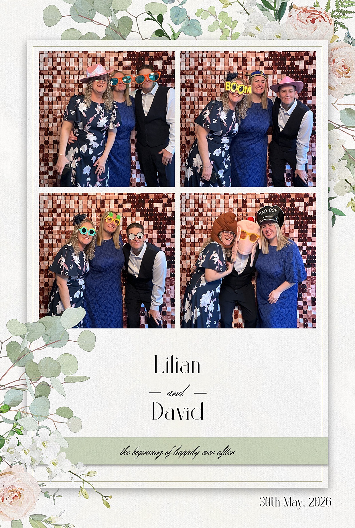 lilian and David | View more photos from the event at gallery.blissbooth.co.uk/u/BlissBooth/lilian-and-David