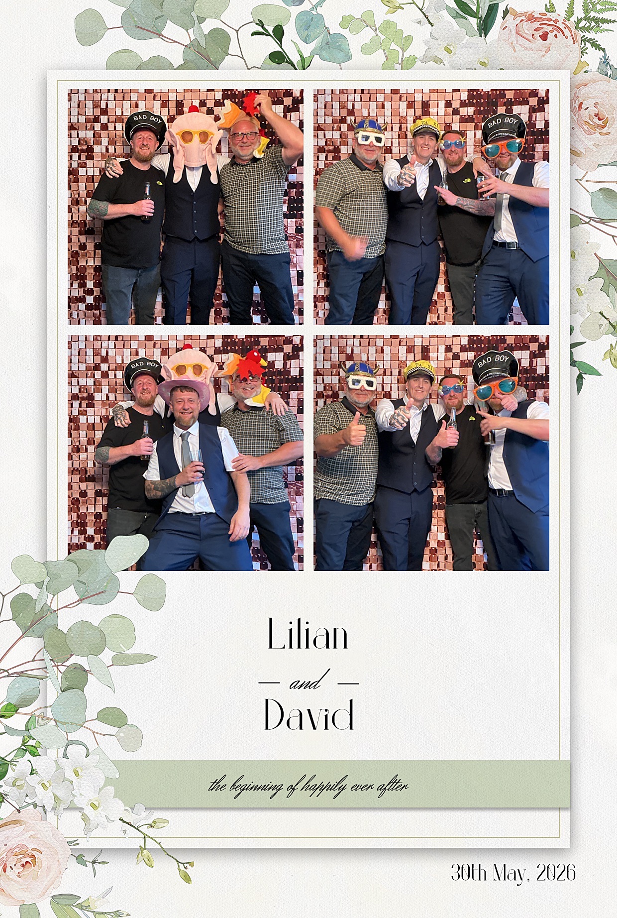 lilian and David | View more photos from the event at gallery.blissbooth.co.uk/u/BlissBooth/lilian-and-David