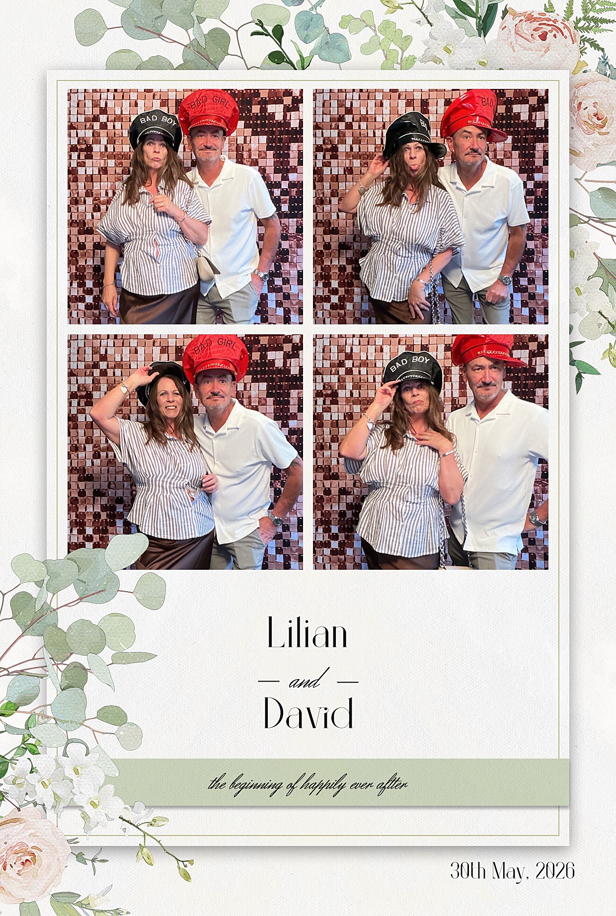 lilian and David | View more photos from the event at gallery.blissbooth.co.uk/u/BlissBooth/lilian-and-David