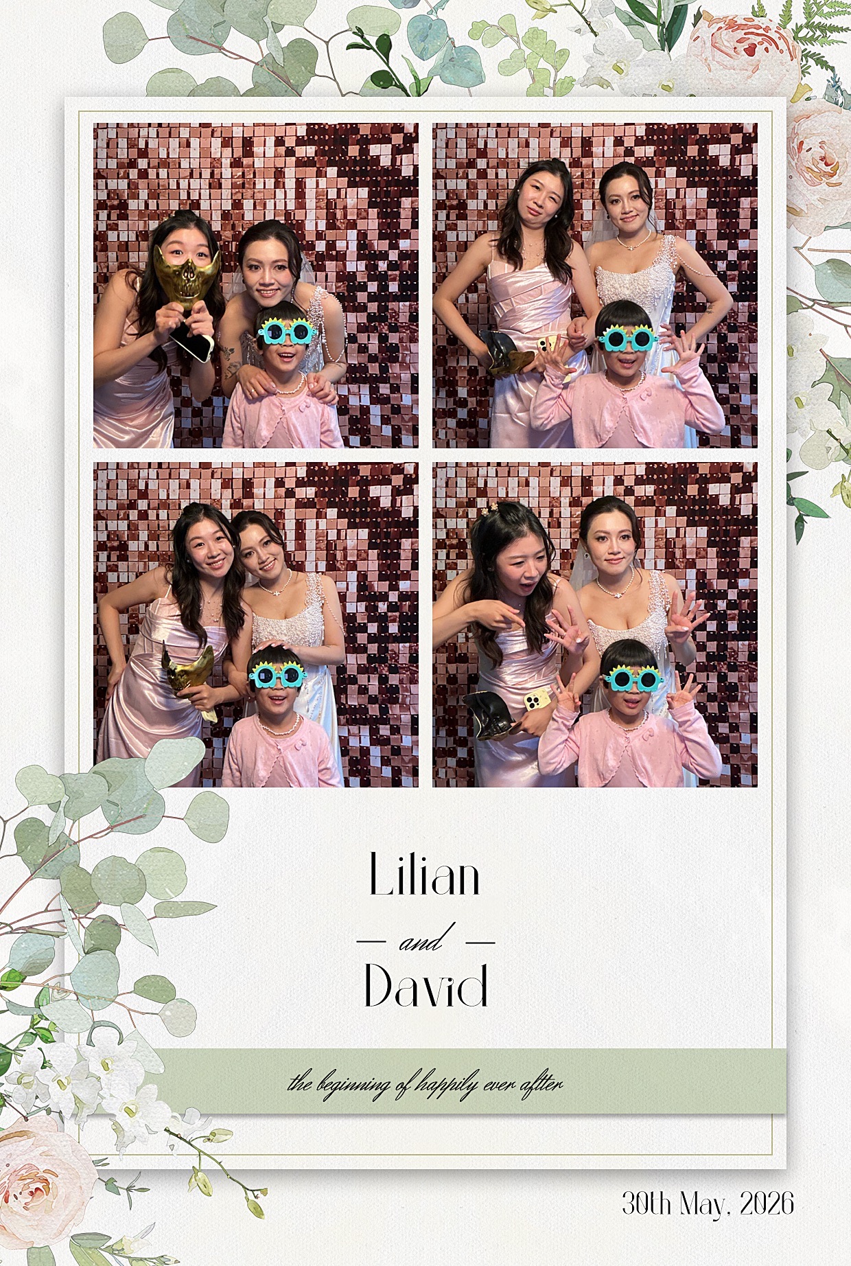 lilian and David | View more photos from the event at gallery.blissbooth.co.uk/u/BlissBooth/lilian-and-David