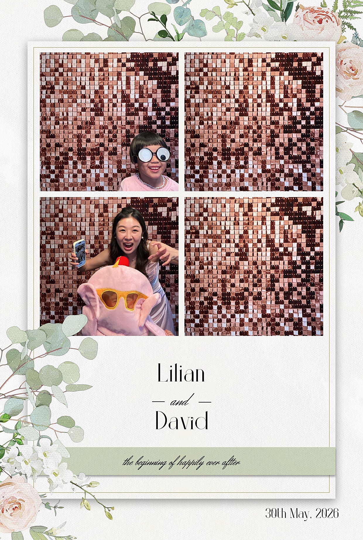lilian and David | View more photos from the event at gallery.blissbooth.co.uk/u/BlissBooth/lilian-and-David