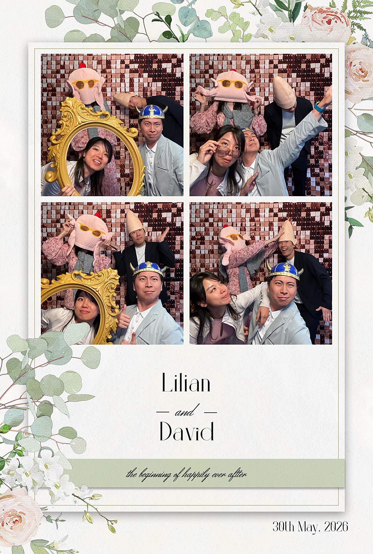 lilian and David | View more photos from the event at gallery.blissbooth.co.uk/u/BlissBooth/lilian-and-David
