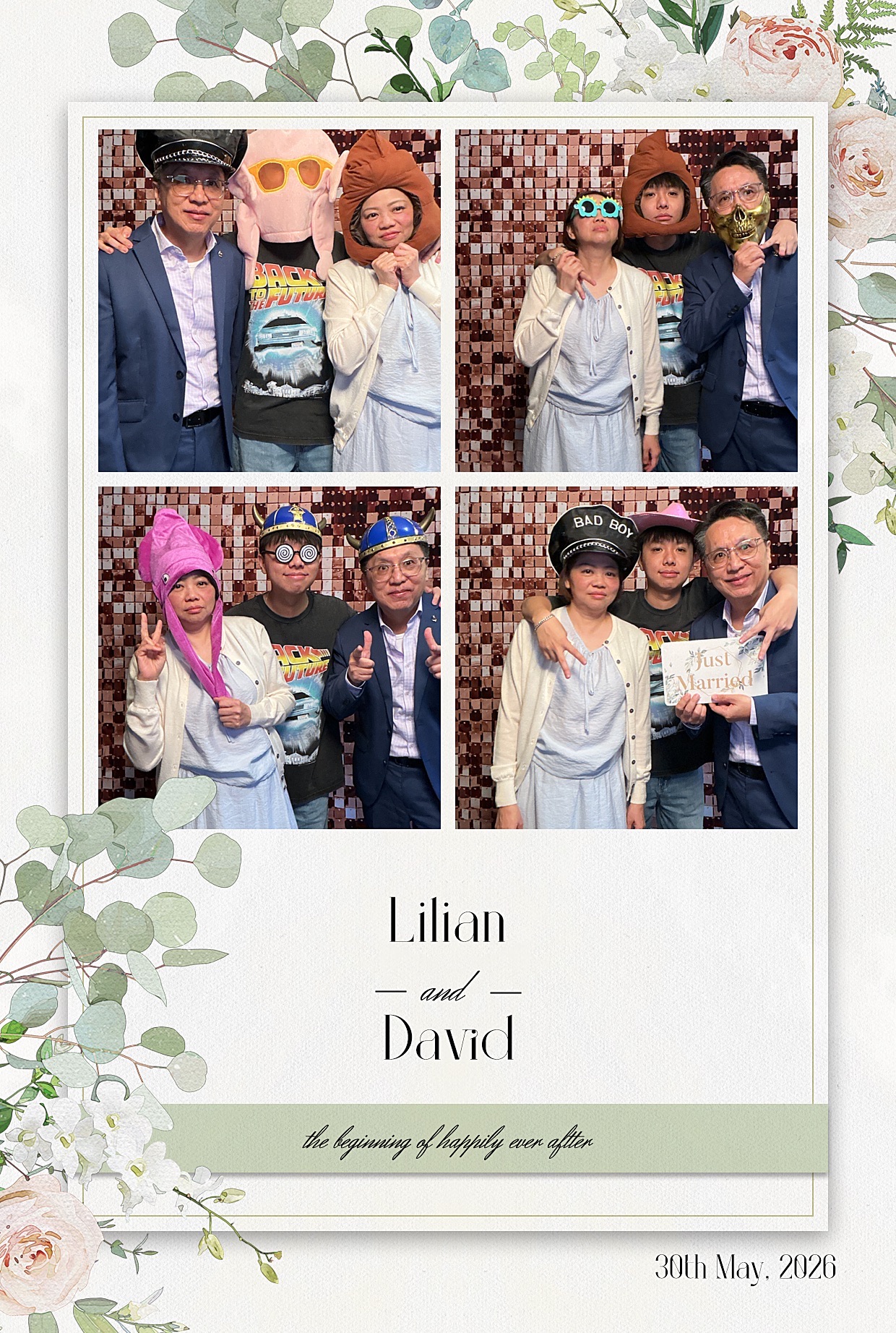 lilian and David | View more photos from the event at gallery.blissbooth.co.uk/u/BlissBooth/lilian-and-David