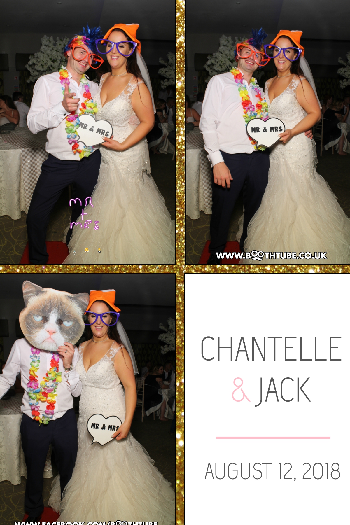 Chantelle & Jack | View more photos from the event at gallery.boothtube.co.uk/u/BoothtubeLtd/Chantelle-Jack