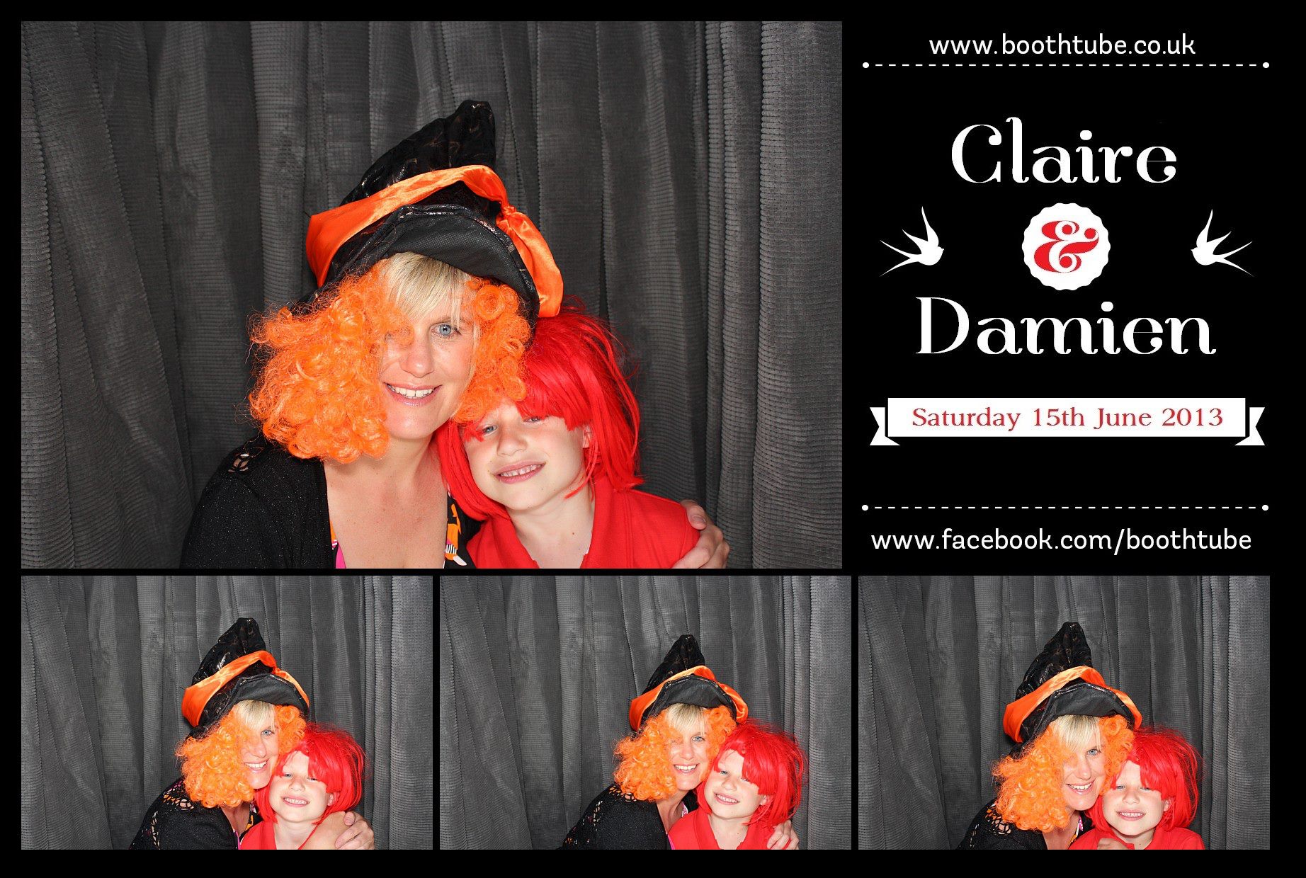 Claire & Damien | View more photos from the event at gallery.boothtube.co.uk/u/BoothtubeLtd/Claire-Damien