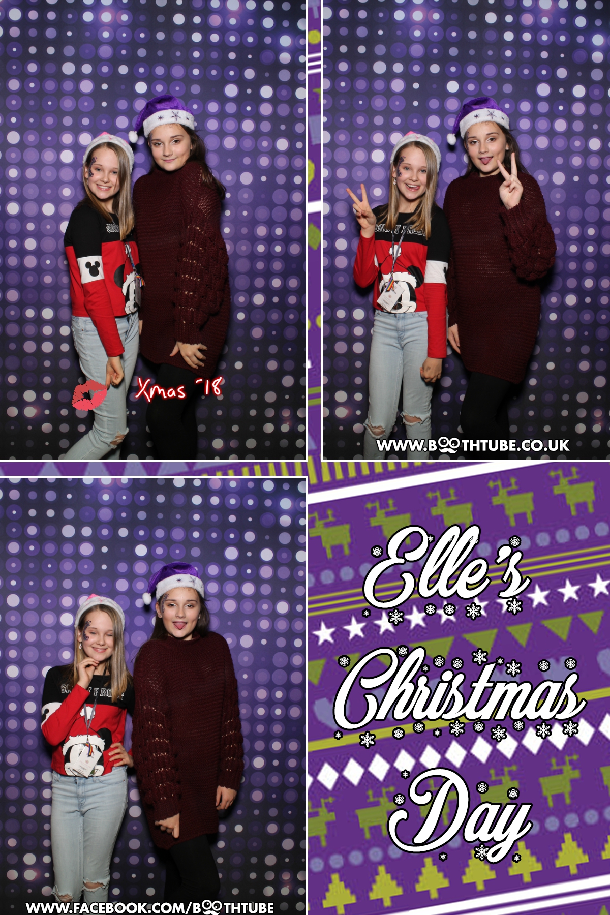 Elle's Christmas Day | View more photos from the event at gallery.boothtube.co.uk/u/BoothtubeLtd/Elles-Christmas-Day
