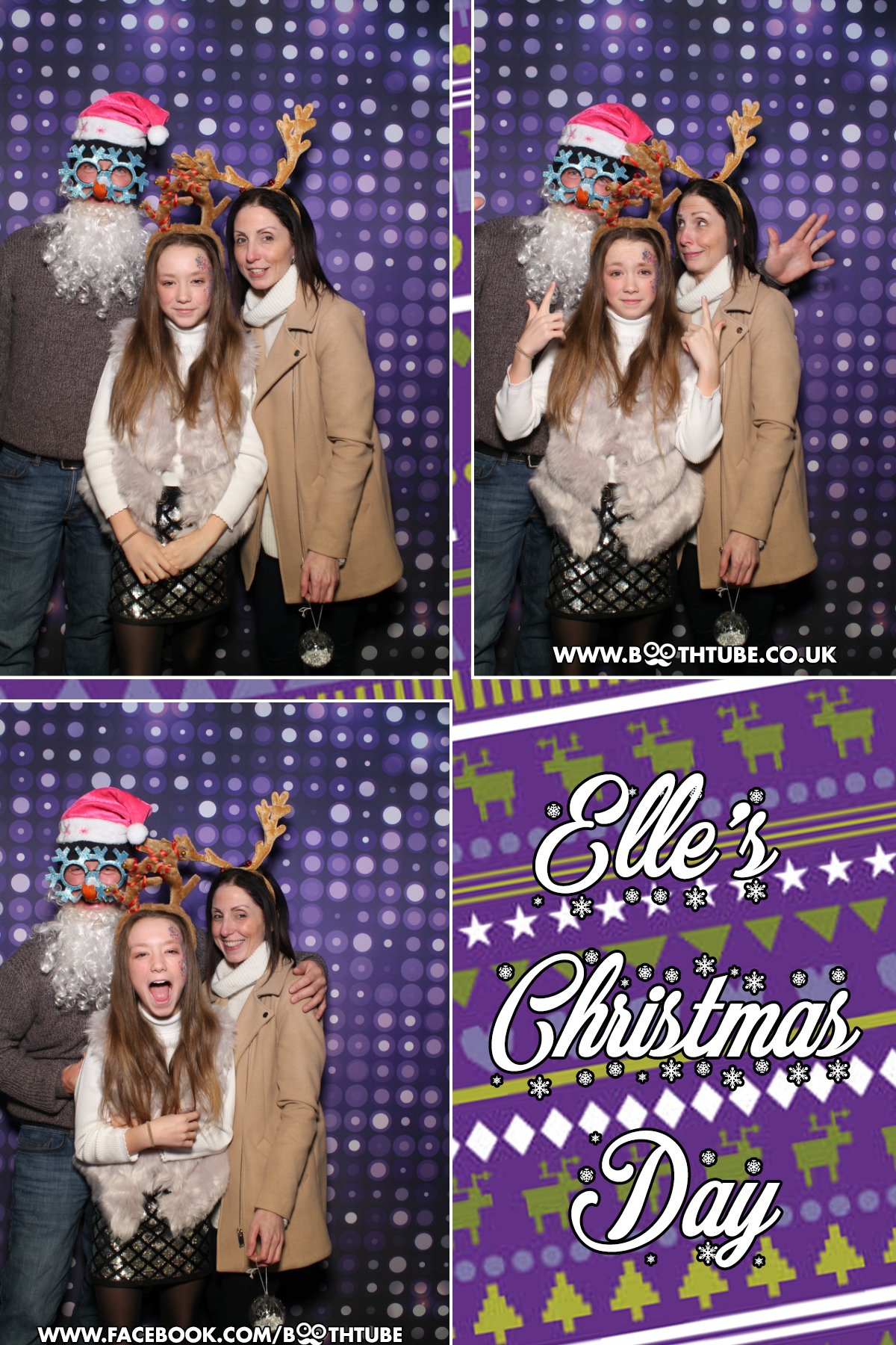 Elle's Christmas Day | View more photos from the event at gallery.boothtube.co.uk/u/BoothtubeLtd/Elles-Christmas-Day