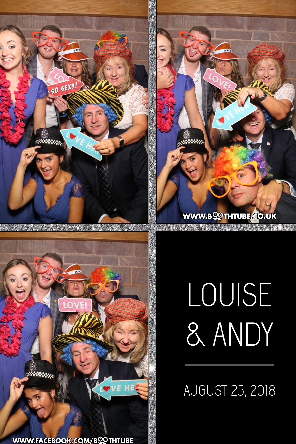 Louise & Andy | View more photos from the event at gallery.boothtube.co.uk/u/BoothtubeLtd/Louise-Andy