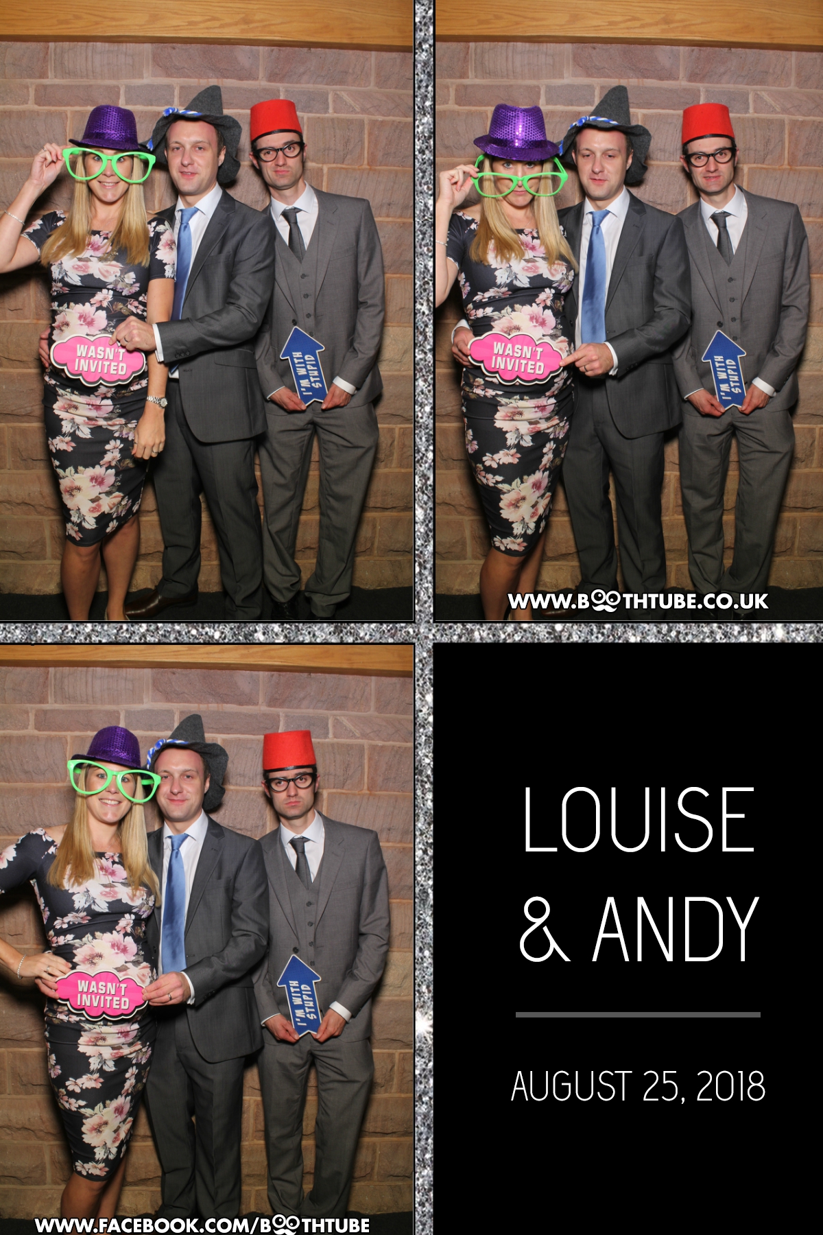 Louise & Andy | View more photos from the event at gallery.boothtube.co.uk/u/BoothtubeLtd/Louise-Andy