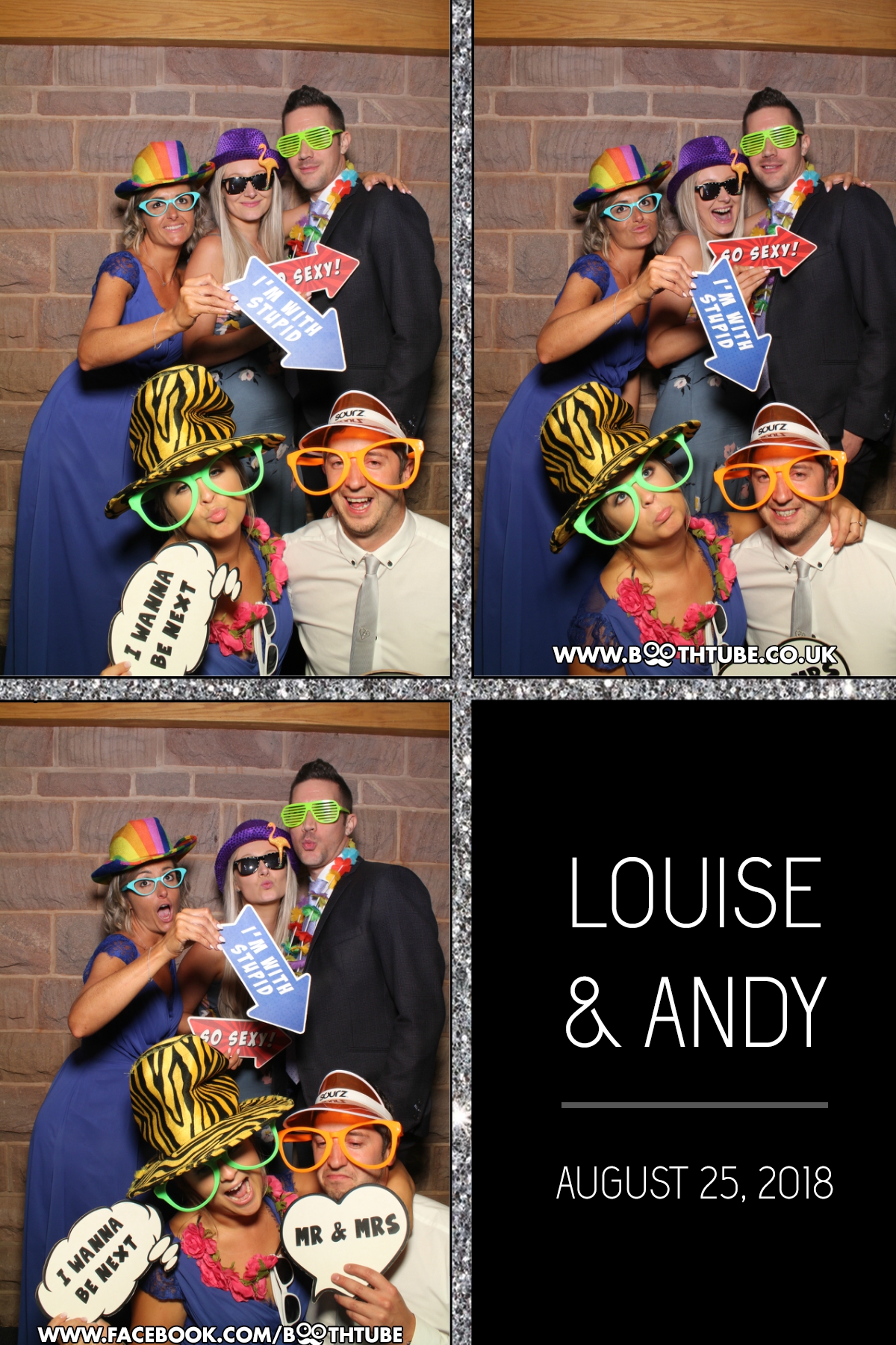 Louise & Andy | View more photos from the event at gallery.boothtube.co.uk/u/BoothtubeLtd/Louise-Andy