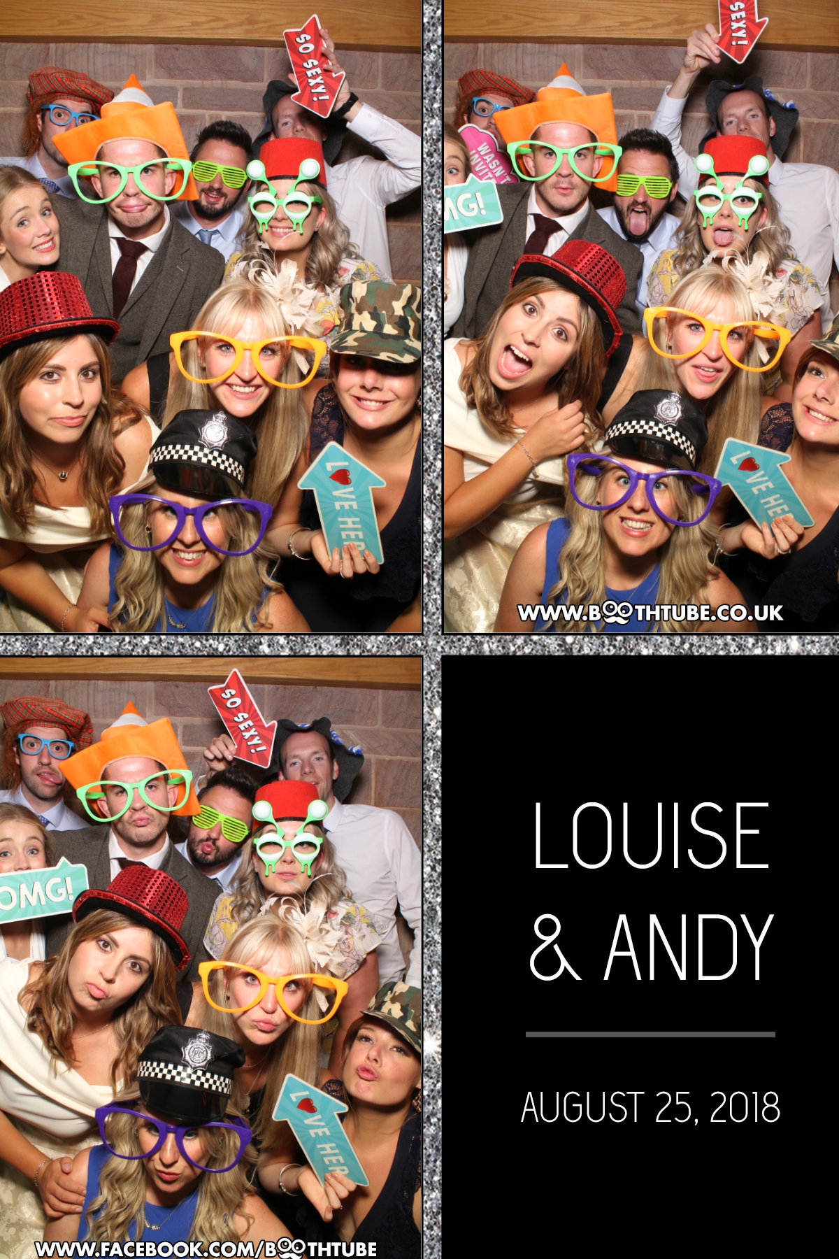 Louise & Andy | View more photos from the event at gallery.boothtube.co.uk/u/BoothtubeLtd/Louise-Andy