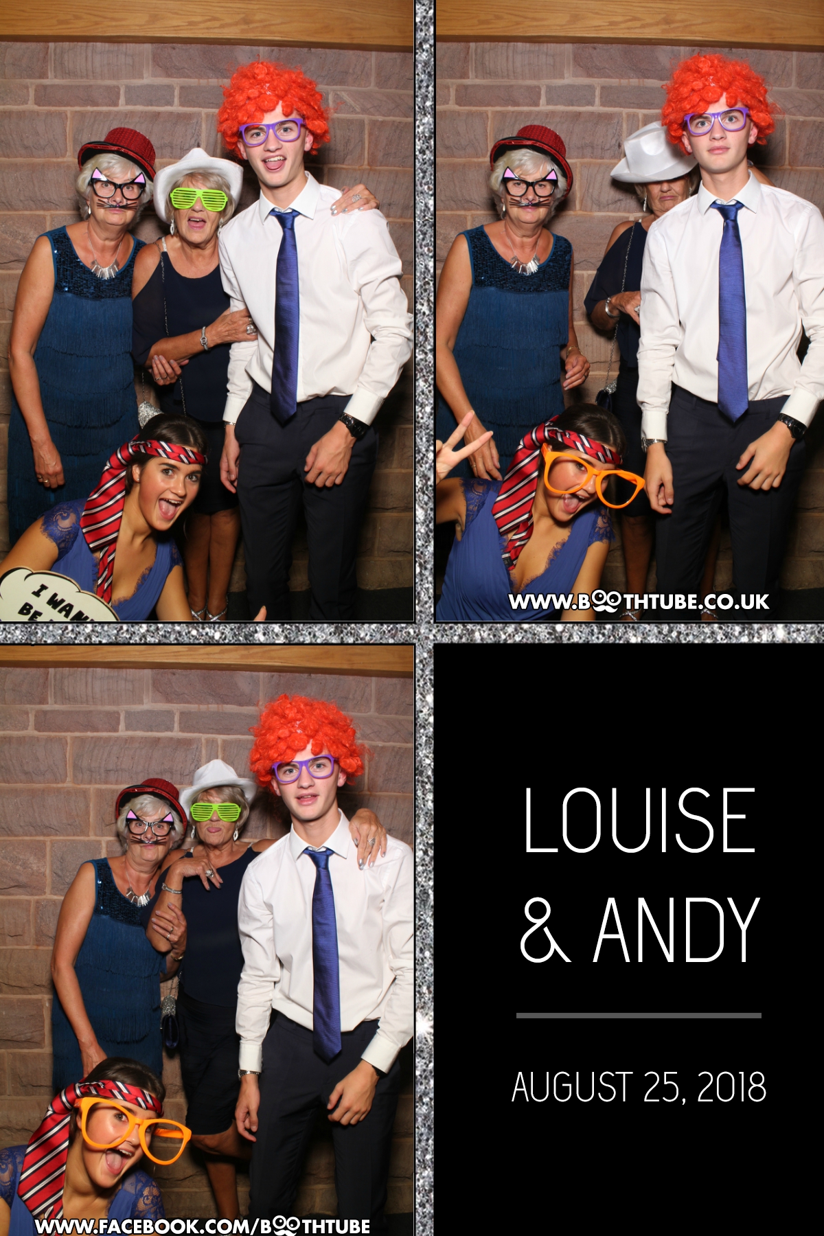 Louise & Andy | View more photos from the event at gallery.boothtube.co.uk/u/BoothtubeLtd/Louise-Andy