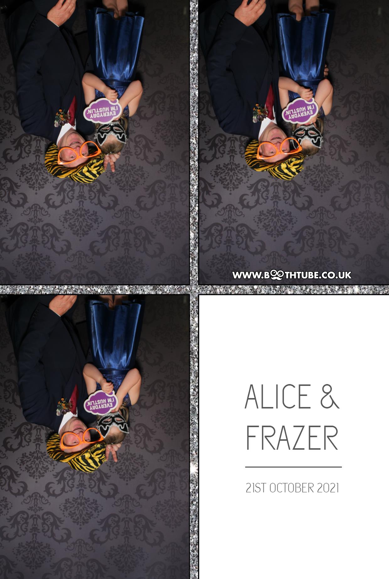 Alice and Frazer | View more photos from the event at gallery.boothtube.co.uk/u/BoothtubeLtd/Alice-and-Frazer