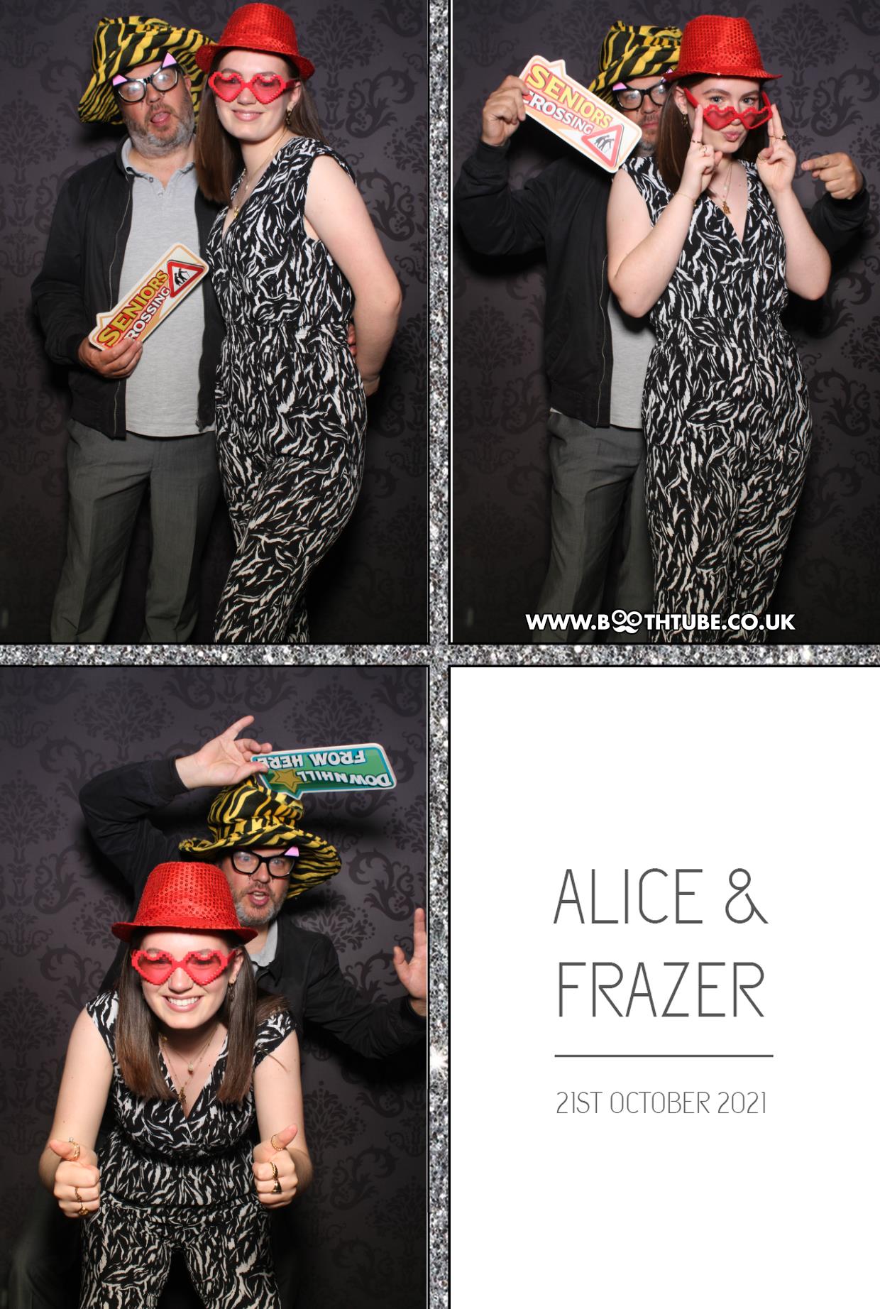 Alice and Frazer | View more photos from the event at gallery.boothtube.co.uk/u/BoothtubeLtd/Alice-and-Frazer
