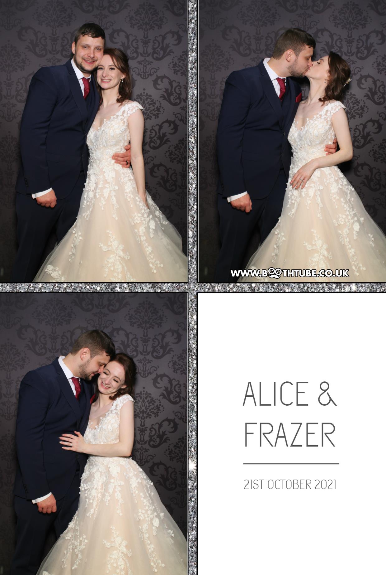 Alice and Frazer | View more photos from the event at gallery.boothtube.co.uk/u/BoothtubeLtd/Alice-and-Frazer
