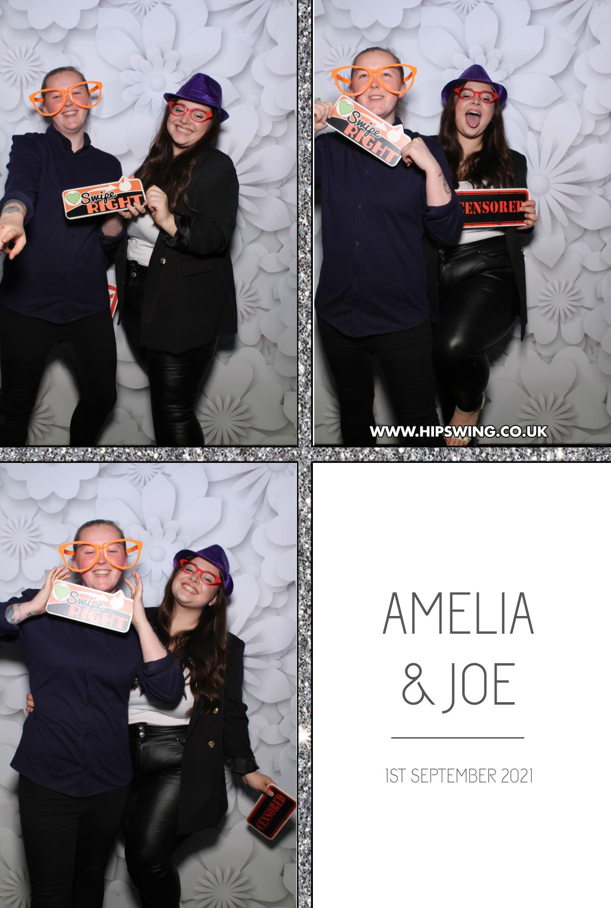 Amelia and Joe | View more photos from the event at gallery.boothtube.co.uk/u/BoothtubeLtd/Amelia-and-Joe