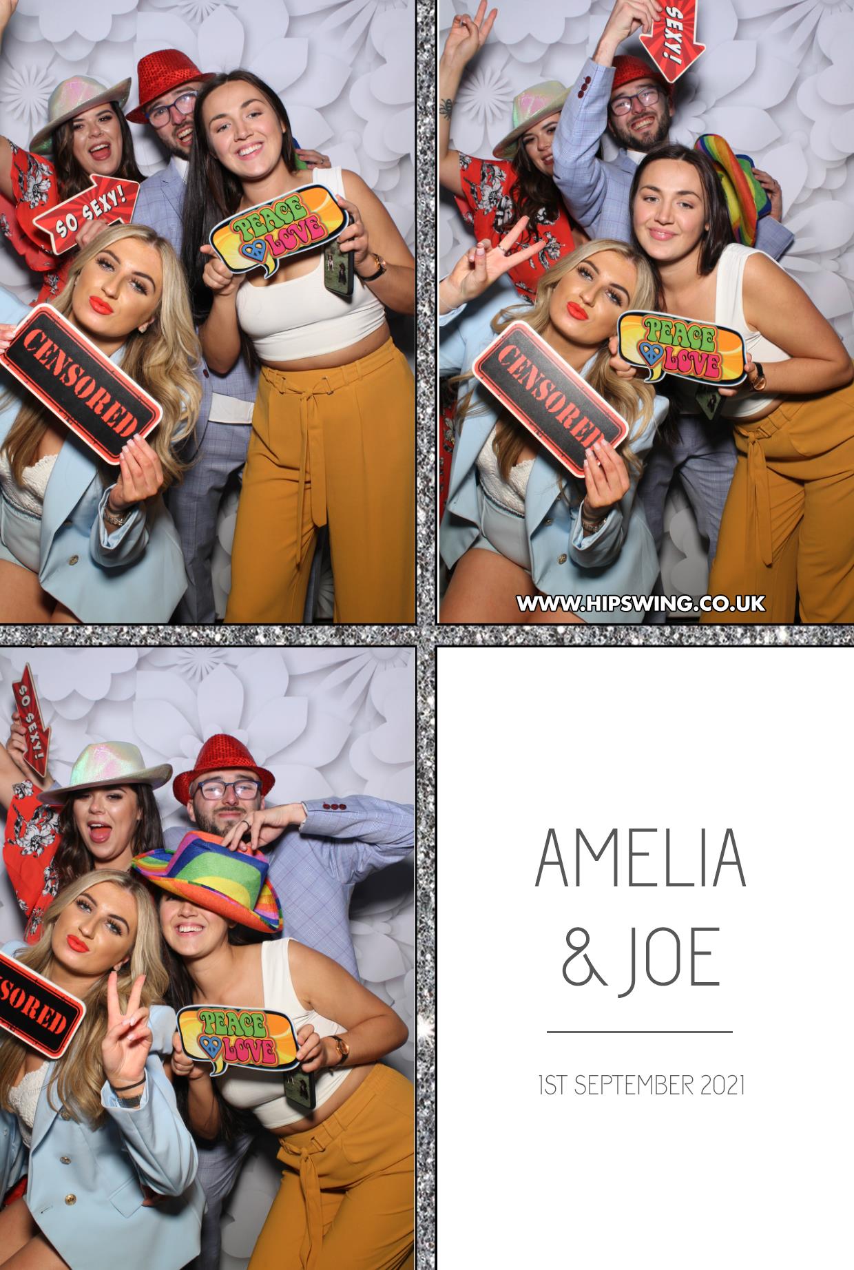 Amelia and Joe | View more photos from the event at gallery.boothtube.co.uk/u/BoothtubeLtd/Amelia-and-Joe