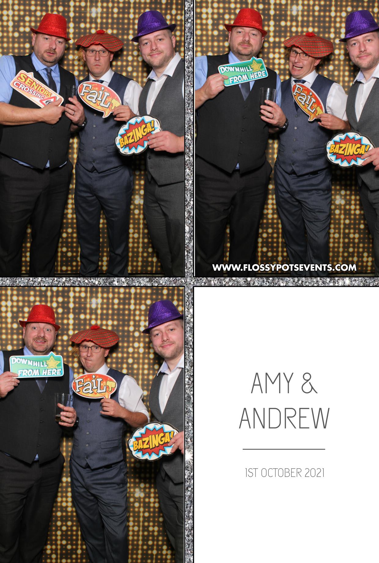 Amy and Andrew | View more photos from the event at gallery.boothtube.co.uk/u/BoothtubeLtd/Amy-and-Andrew