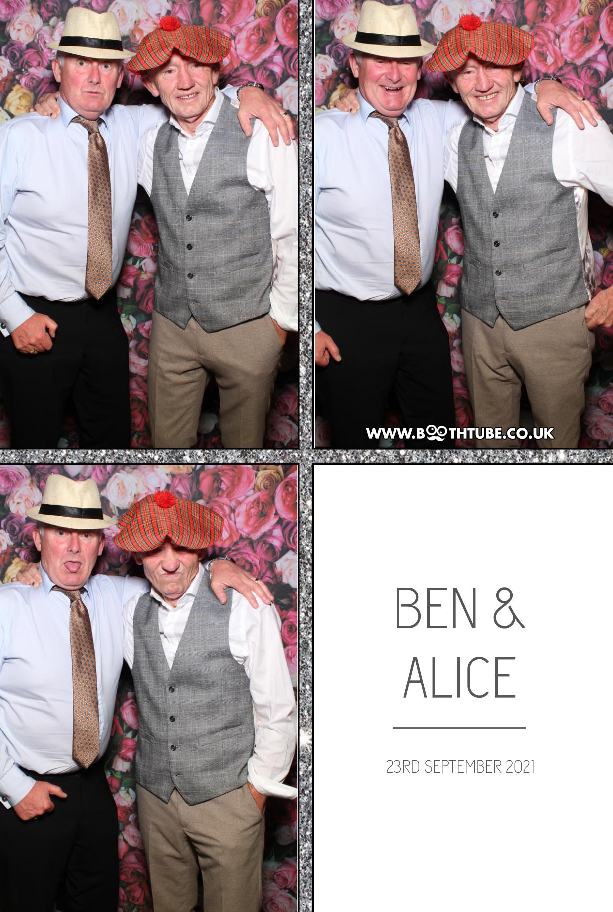 Ben and Alice | View more photos from the event at gallery.boothtube.co.uk/u/BoothtubeLtd/Ben-and-Alice