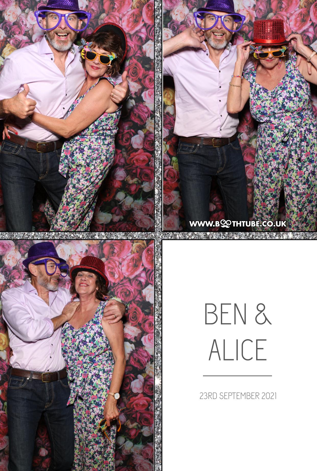 Ben and Alice | View more photos from the event at gallery.boothtube.co.uk/u/BoothtubeLtd/Ben-and-Alice