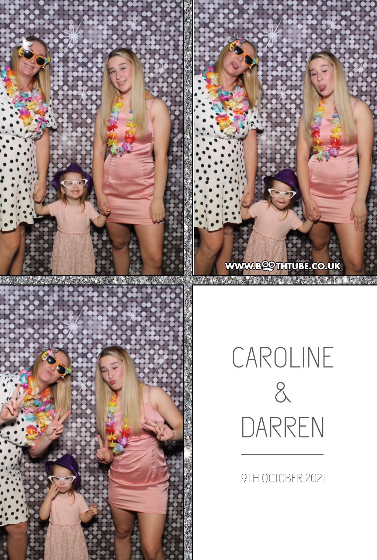 Caroline and Darren | View more photos from the event at gallery.boothtube.co.uk/u/BoothtubeLtd/Caroline-and-Darren